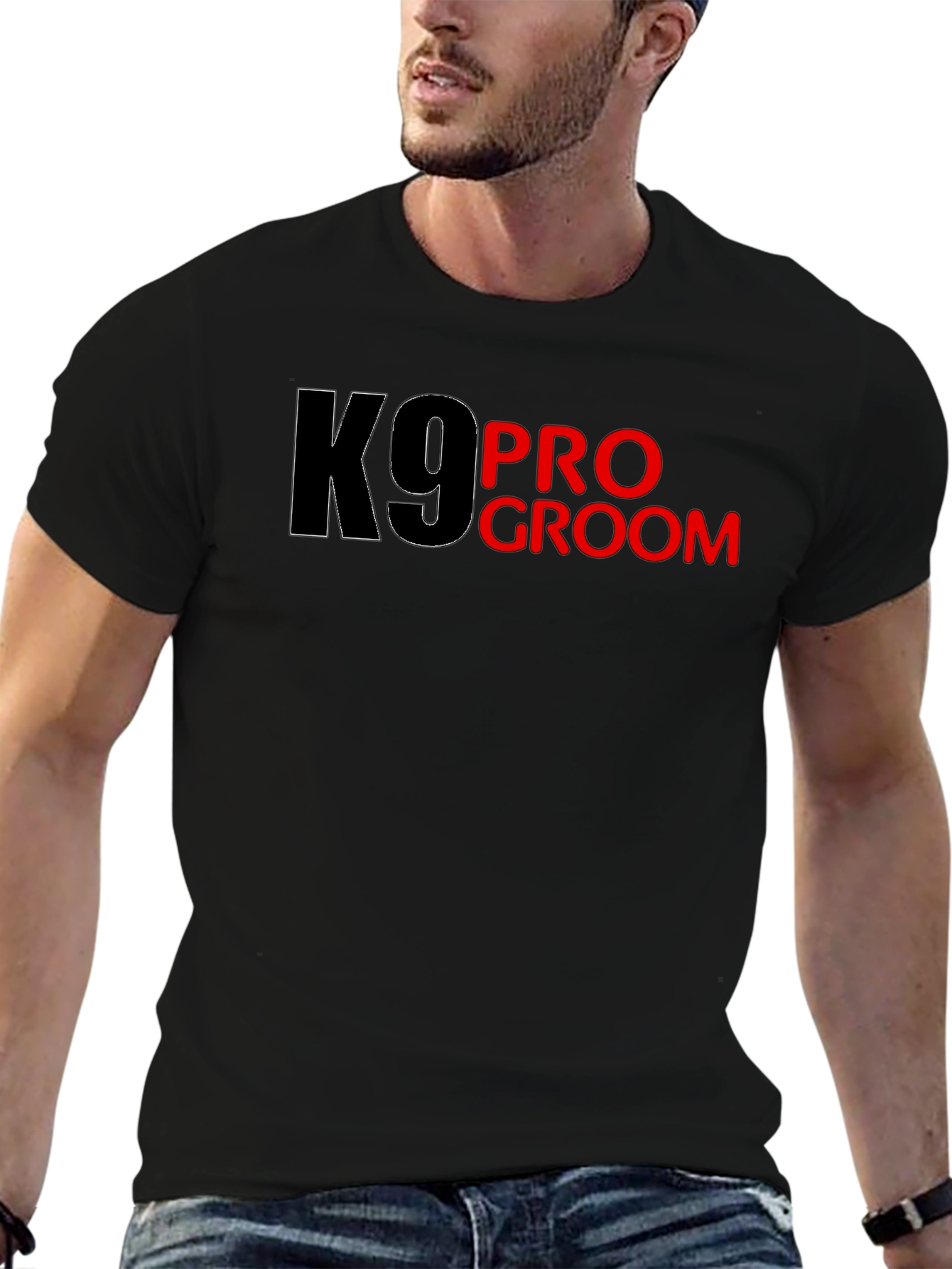 K9 Pro Groom Black T-Shirt