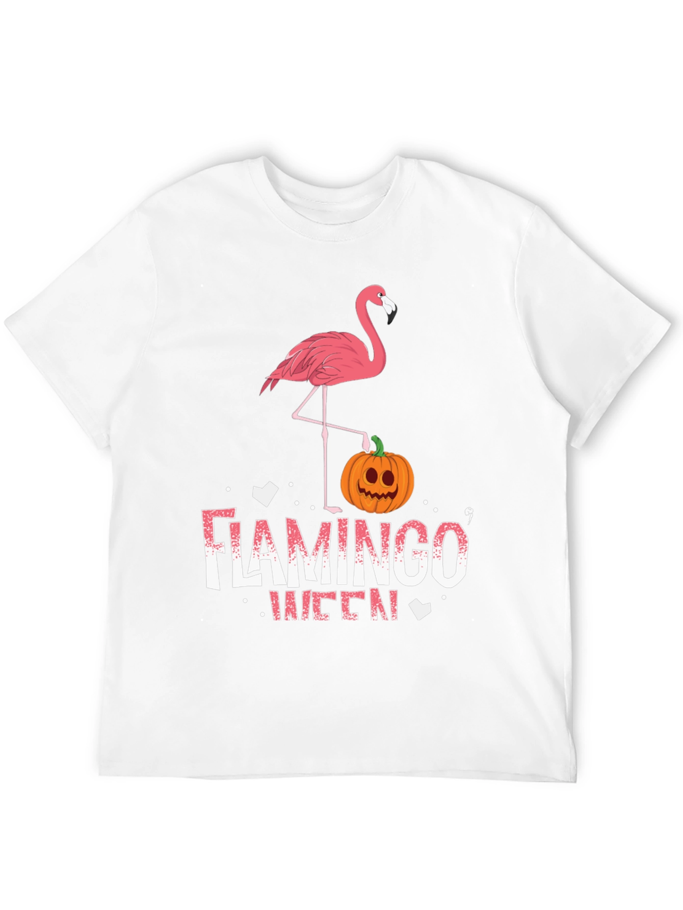 Flamingo Queen Halloween T-Shirt