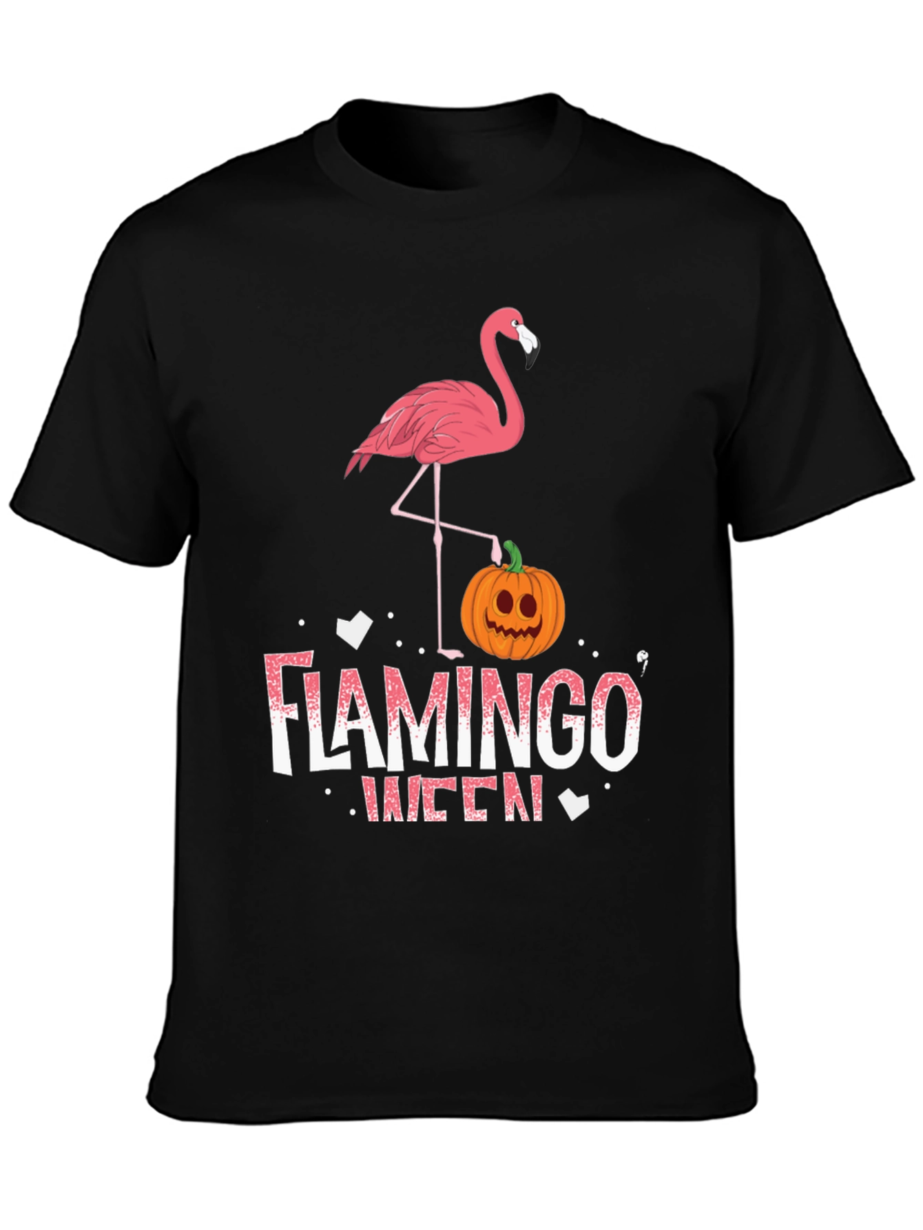 Flamingo Queen Halloween T-Shirt