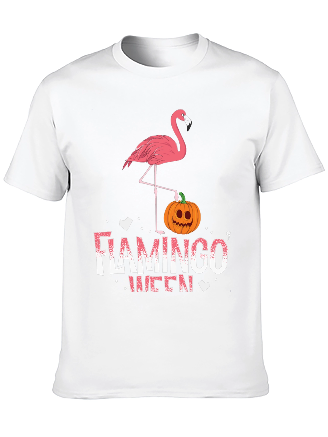 Flamingo Queen Halloween T-Shirt