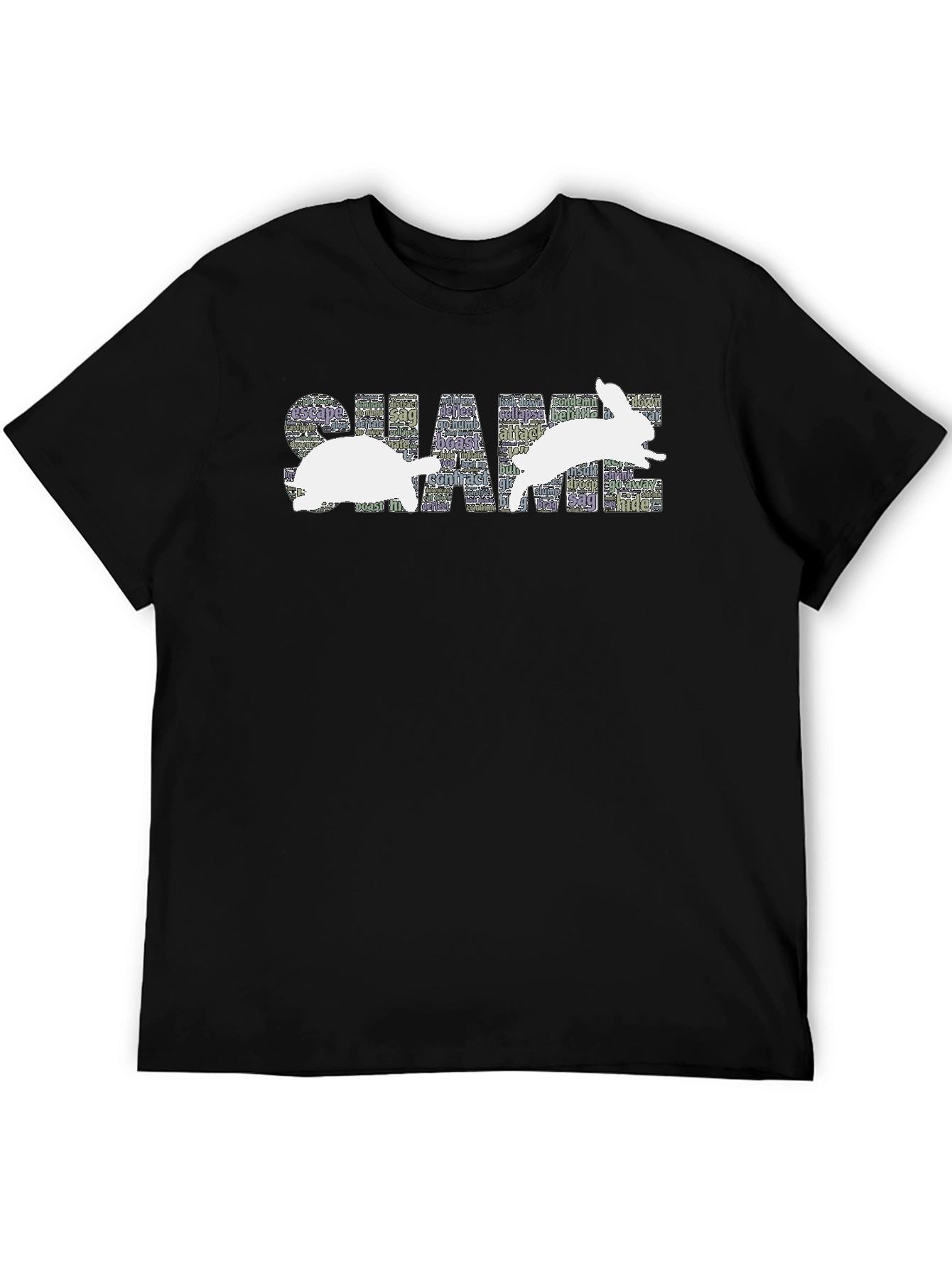 Hare and Tortoise Shame Graphic Tee