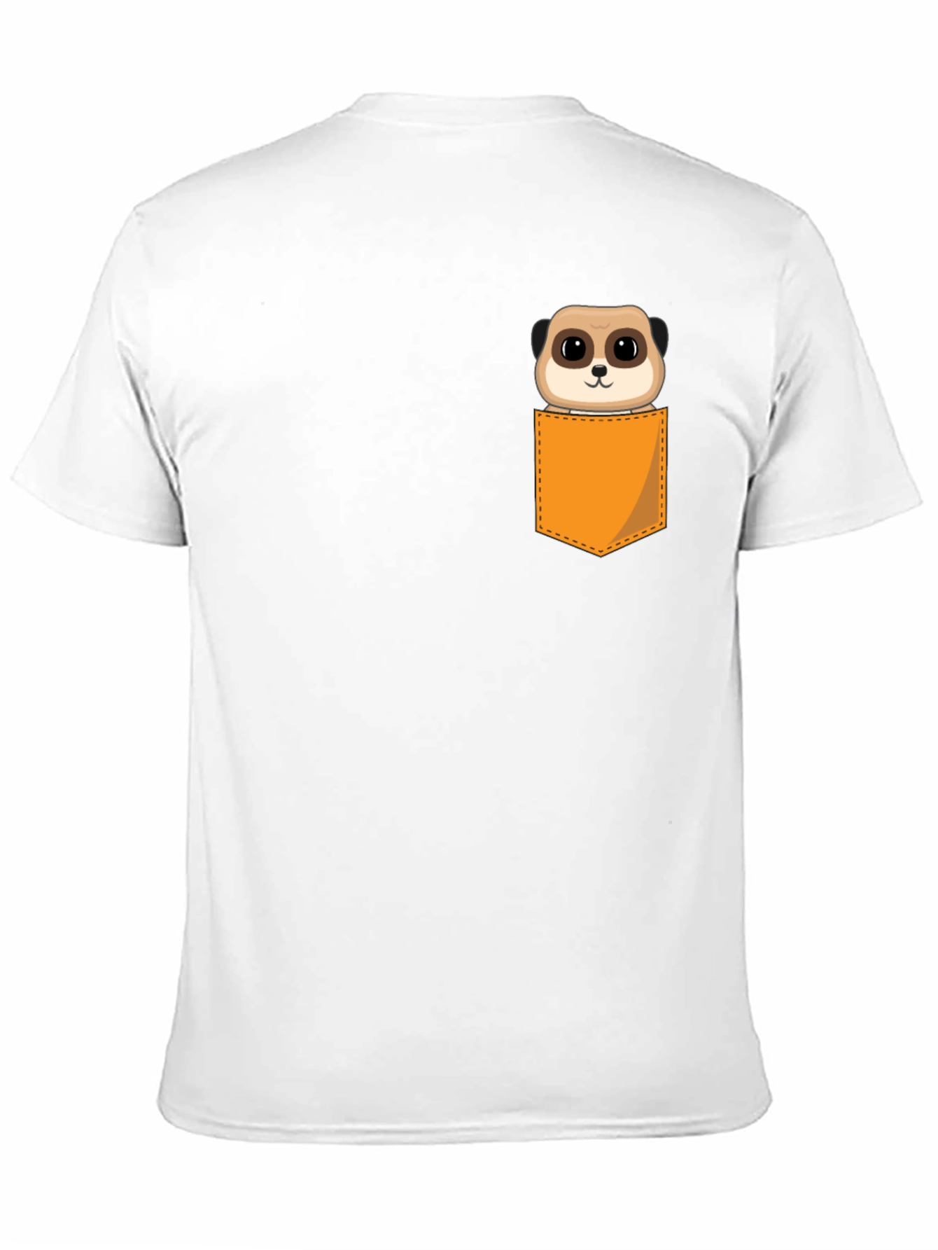 Meerkat Pocket T-Shirt - Novelty Cute Animal Tee