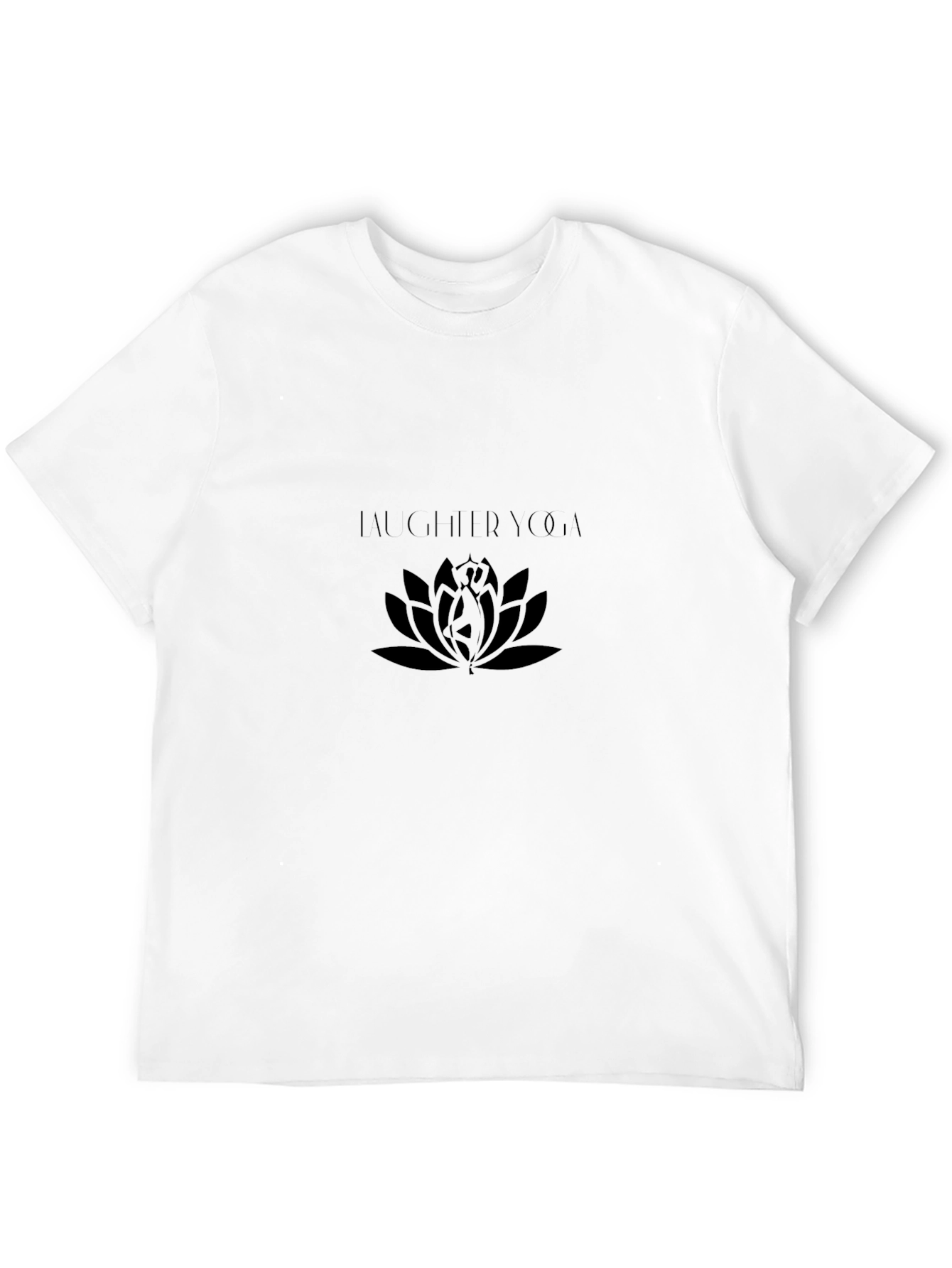 Laughing Yoga Black Tee