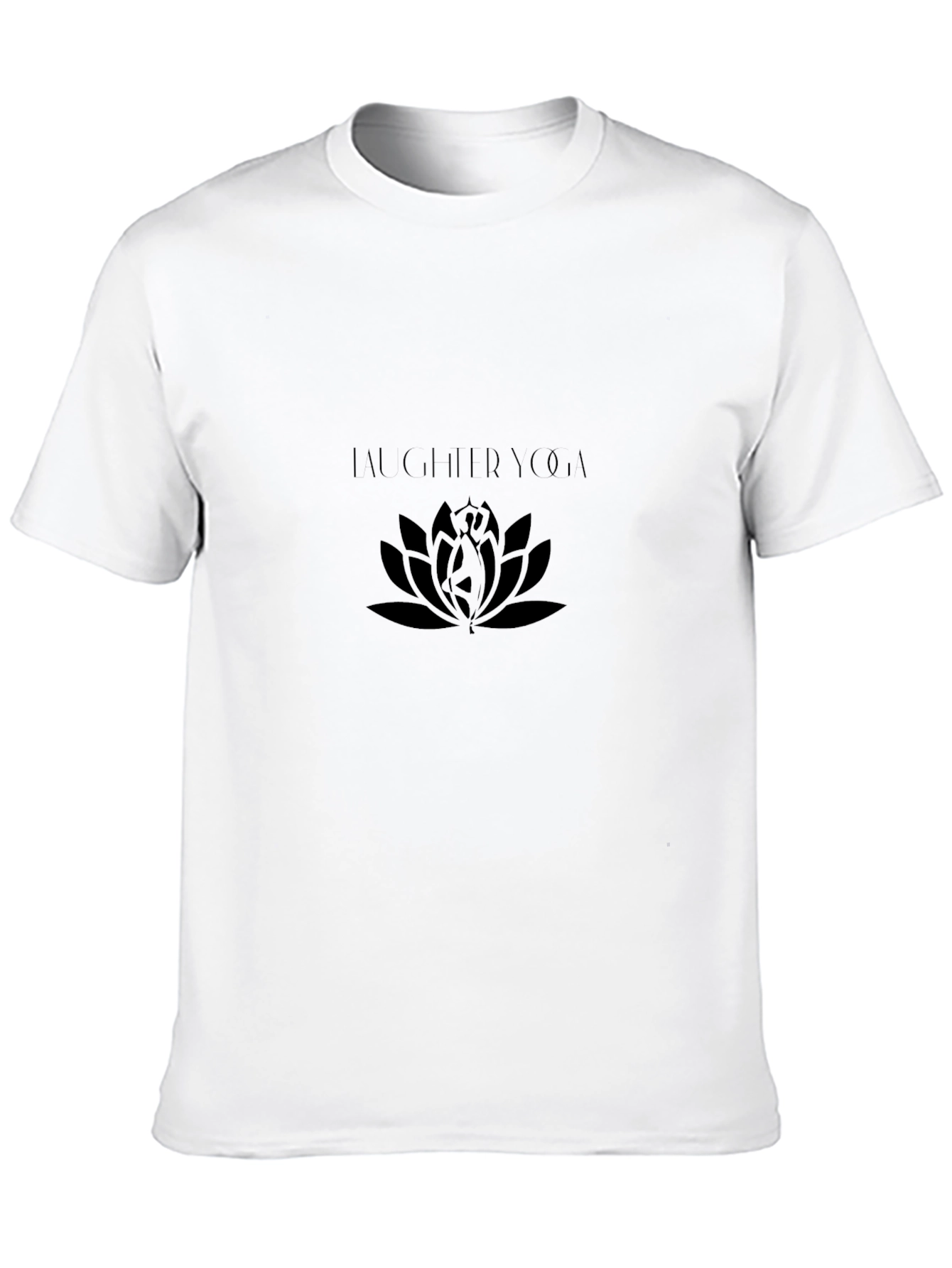 Laughing Yoga Black Tee