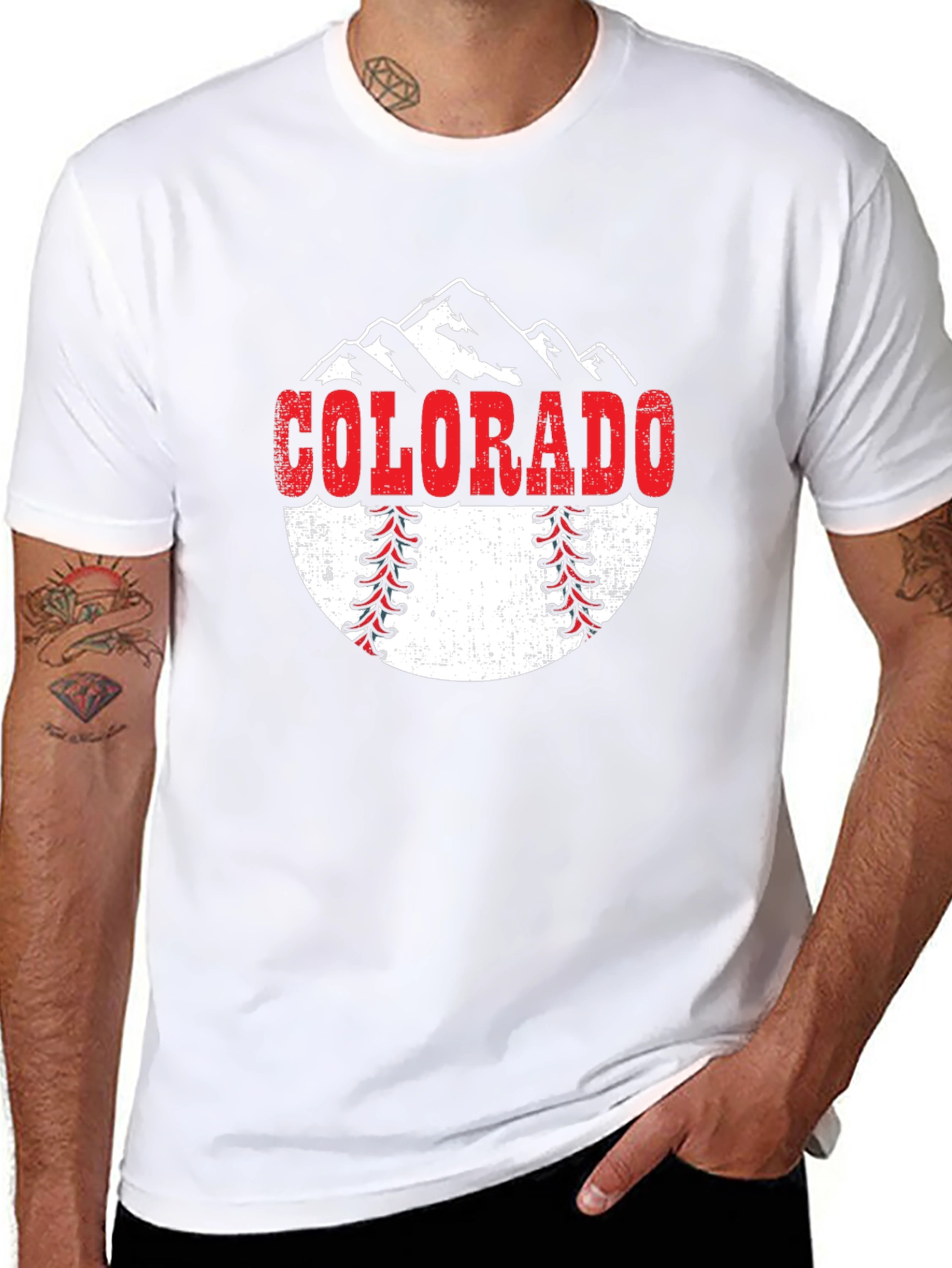 Colorado Baseball Graphic T-Shirt