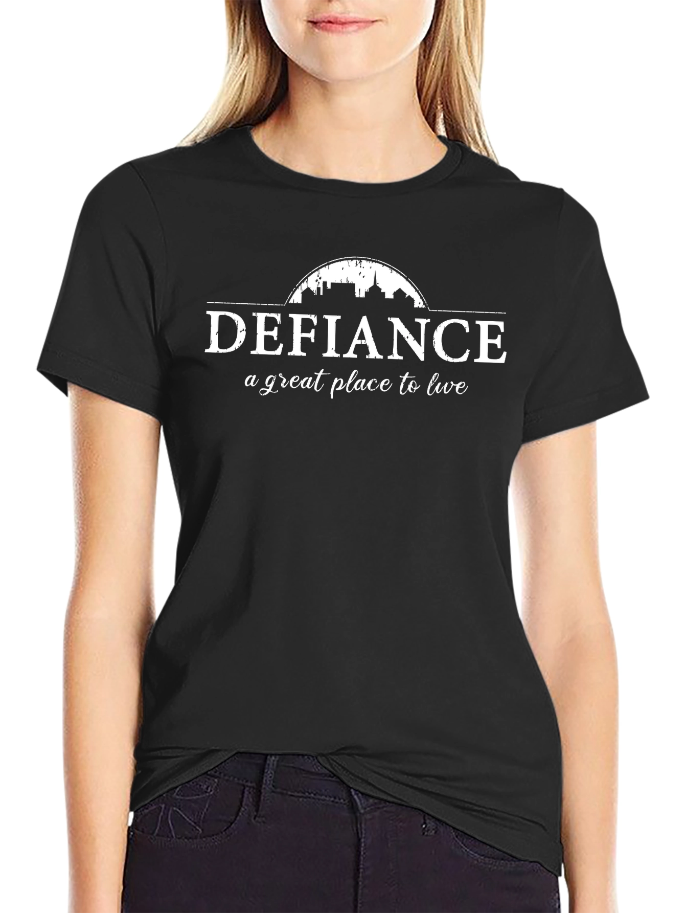 Defiance Graphic Tee - A Great Place to Live