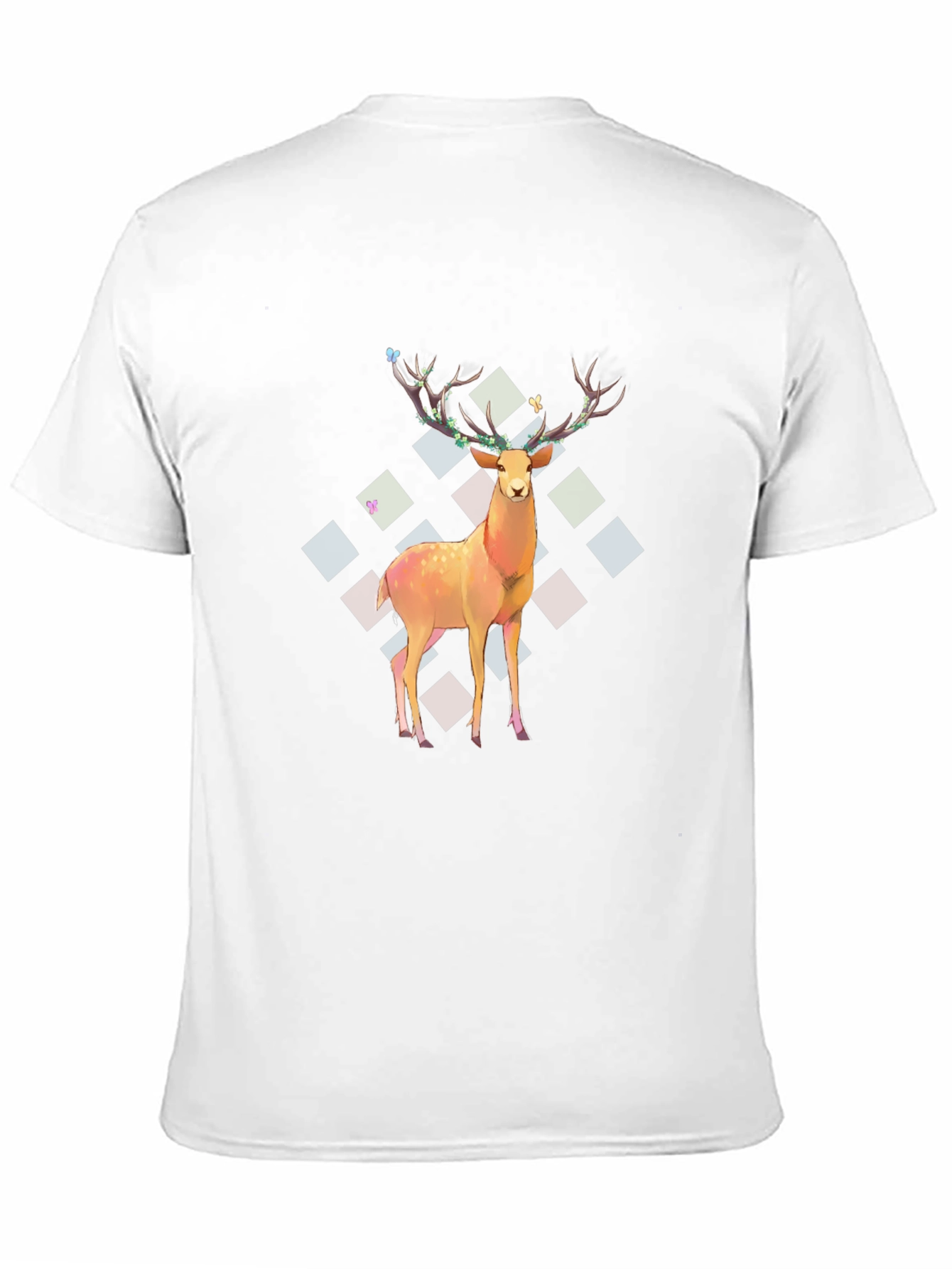 Deer Graphic Tee - Festive Style