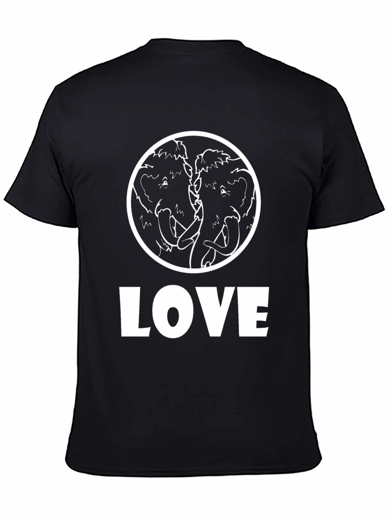 Mammoth Love Graphic T-Shirt - Black