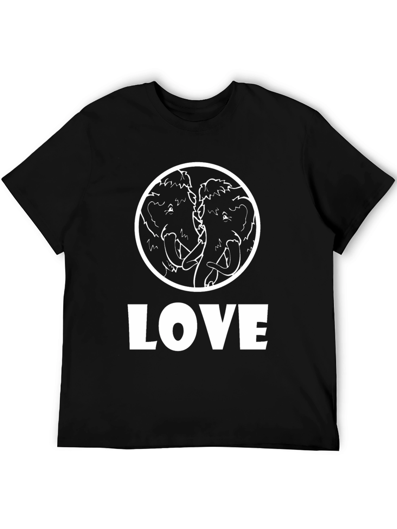 Mammoth Love Graphic T-Shirt - Black
