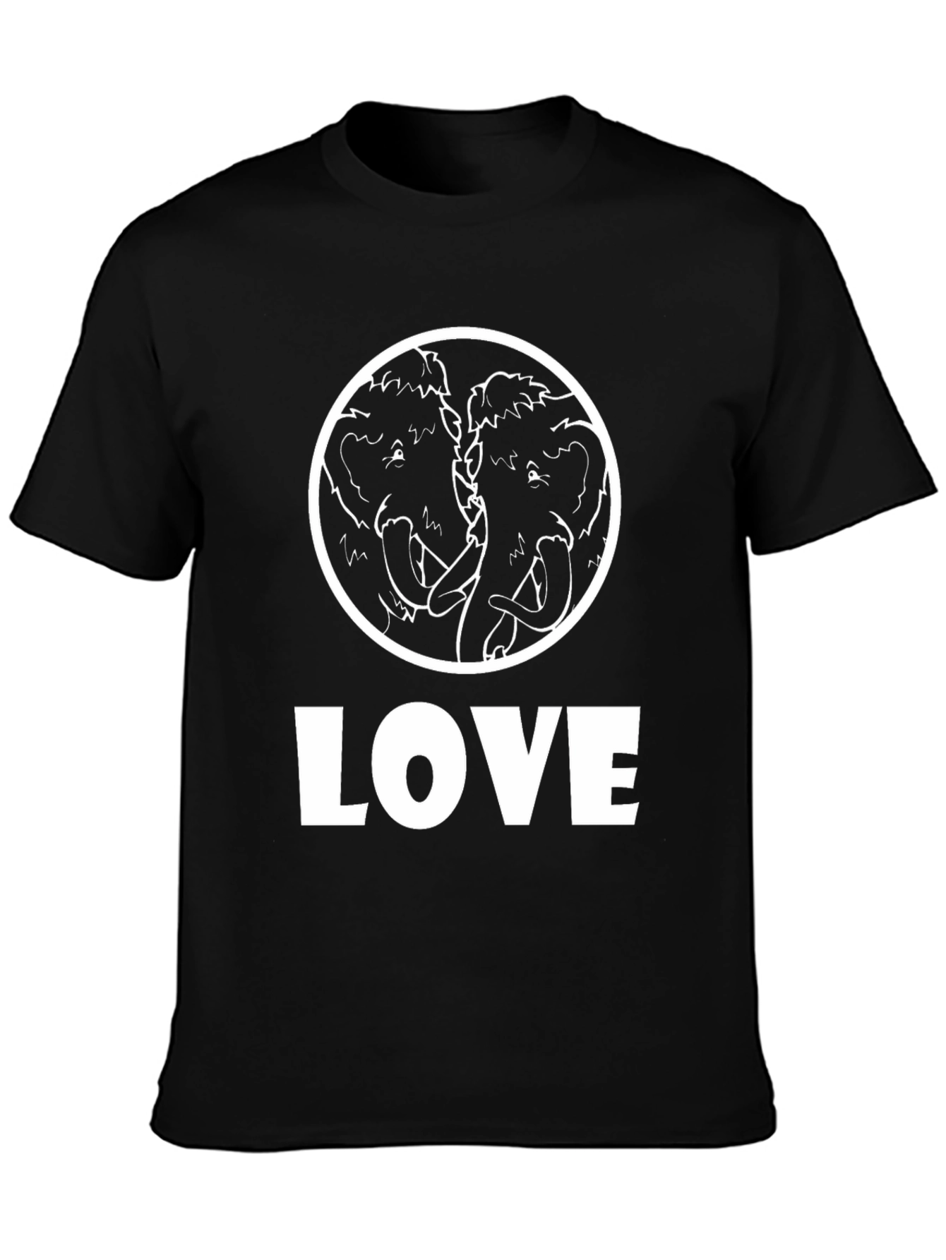 Mammoth Love Graphic T-Shirt - Black
