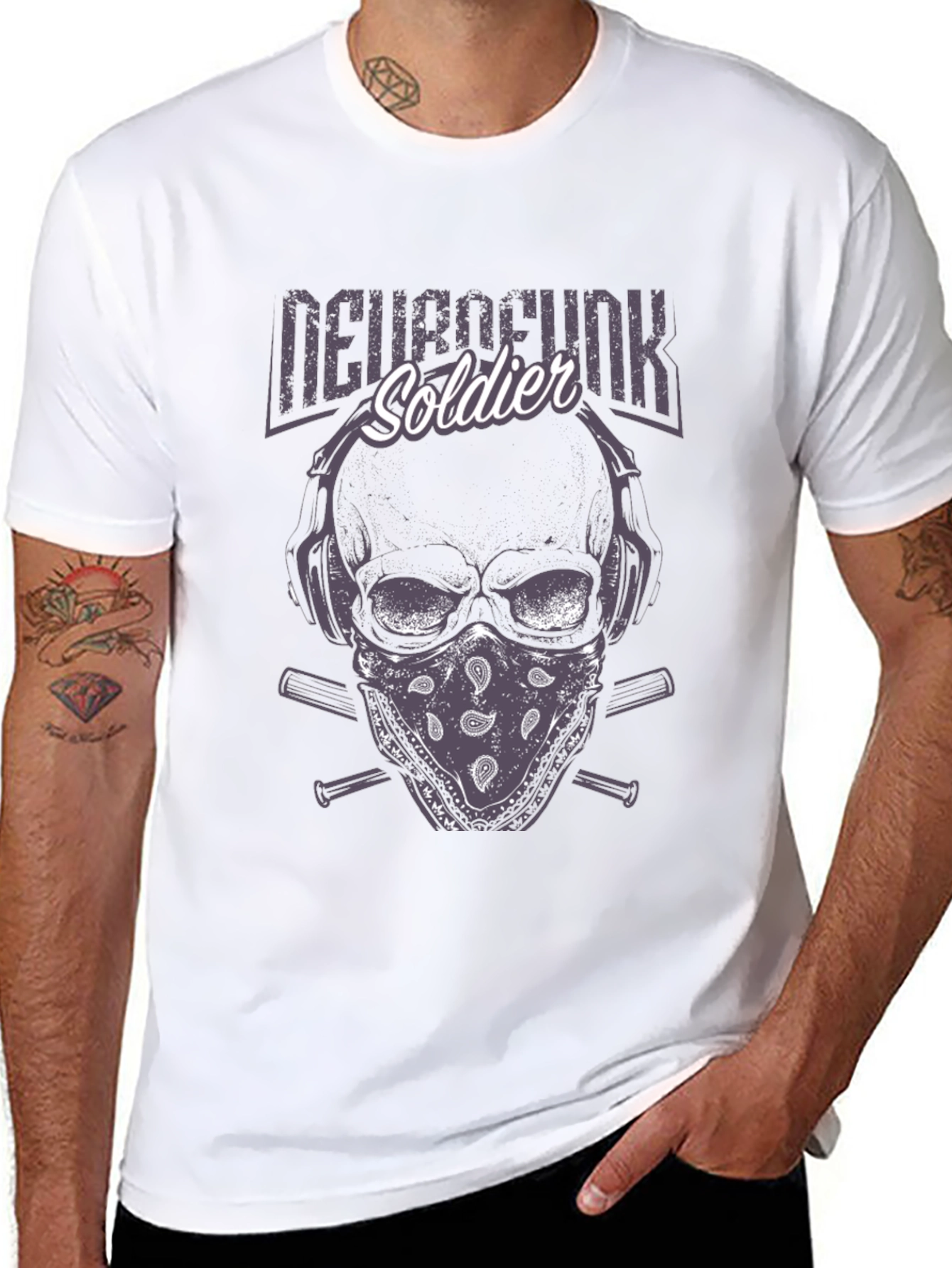 Neurofunk Soldier Graphic T-Shirt