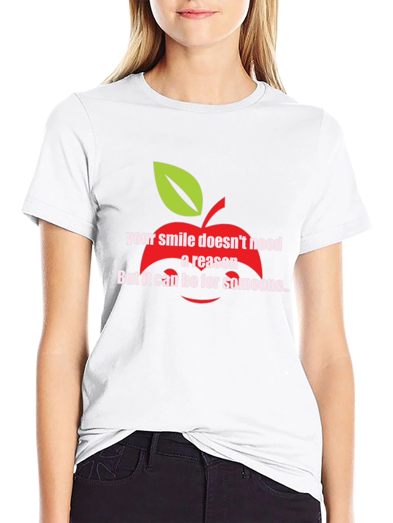 Smile Reason Graphic Tee - Unisex Black T-Shirt