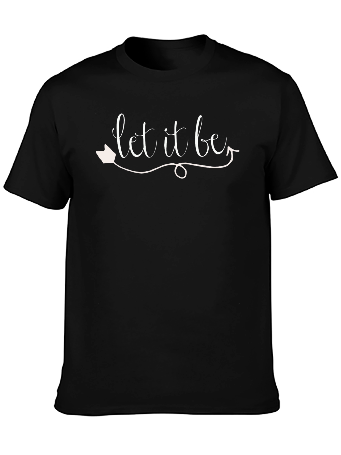 Let it Be Arrow Graphic T-Shirt