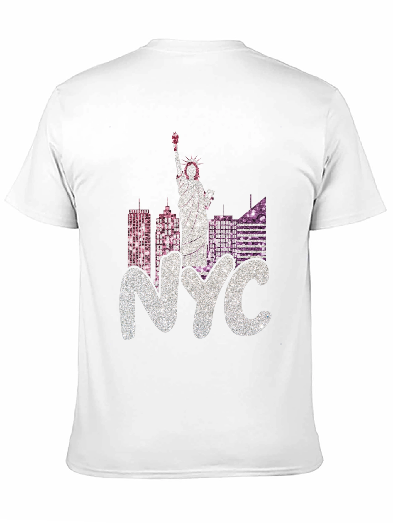 NYC Statue of Liberty Graphic Tee - Black