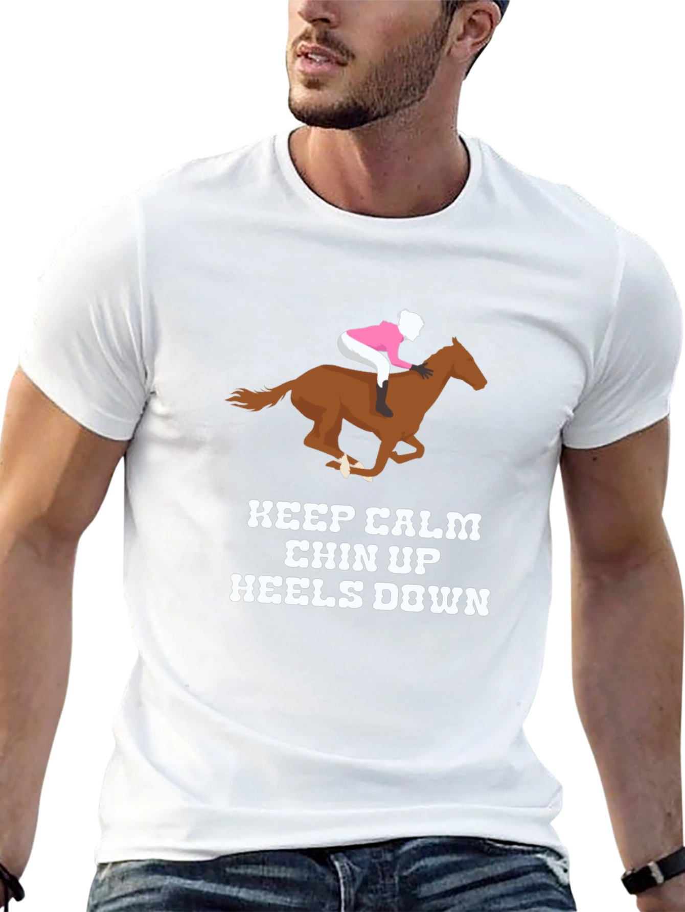 Keep Calm Horse Riding T-Shirt