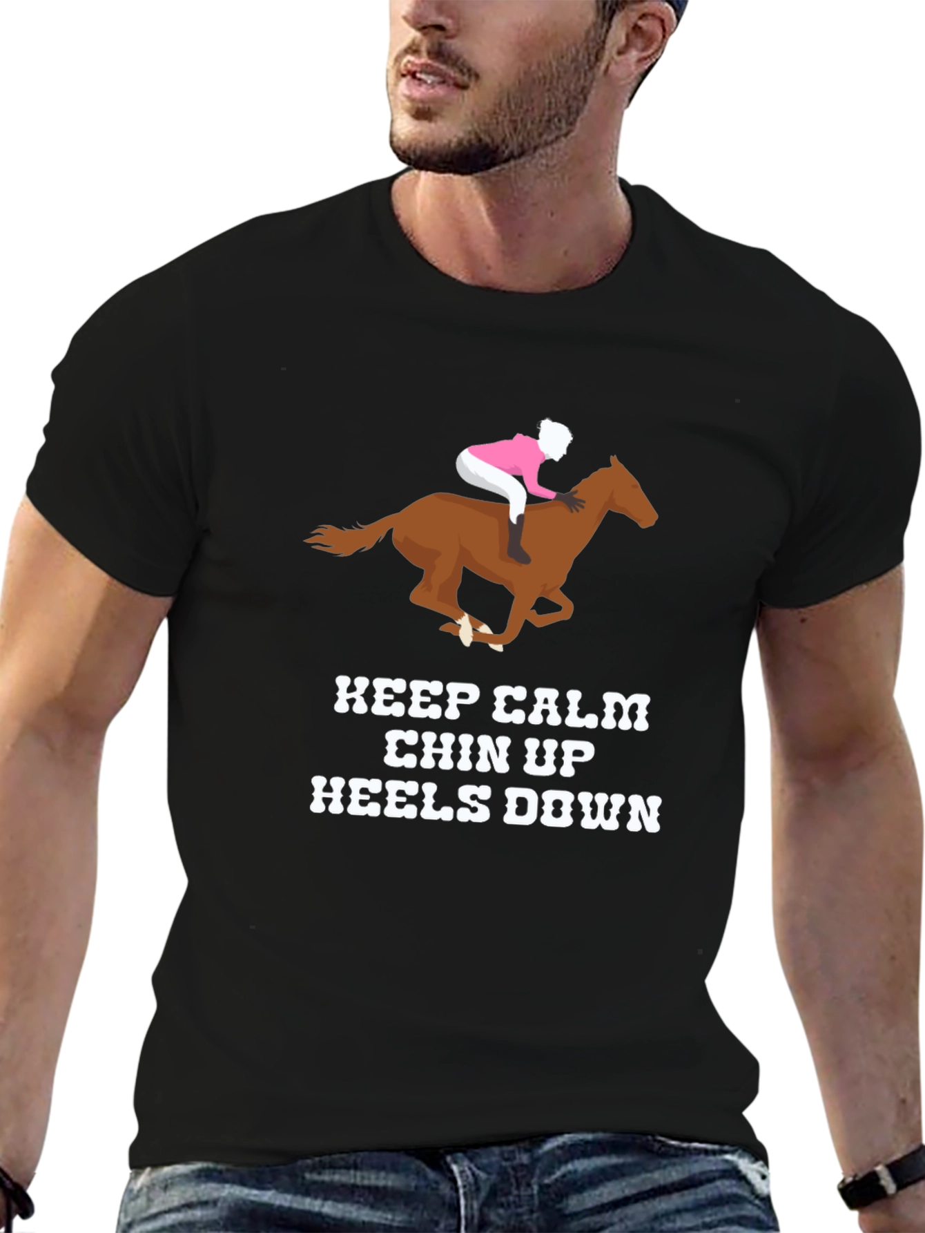 Keep Calm Horse Riding T-Shirt