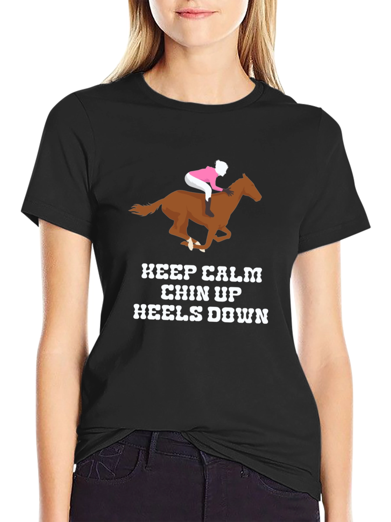 Keep Calm Horse Riding T-Shirt