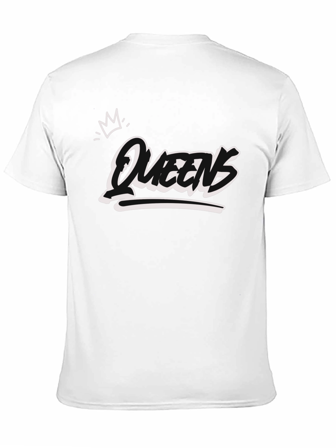 Queens Graphic T-Shirt - Black