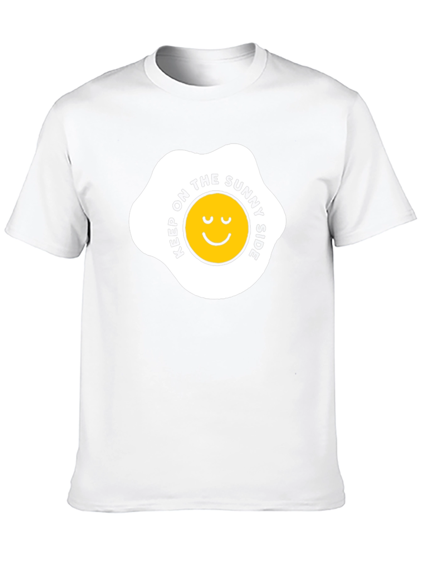 Sunny Side Up Graphic Tee - Black T-Shirt