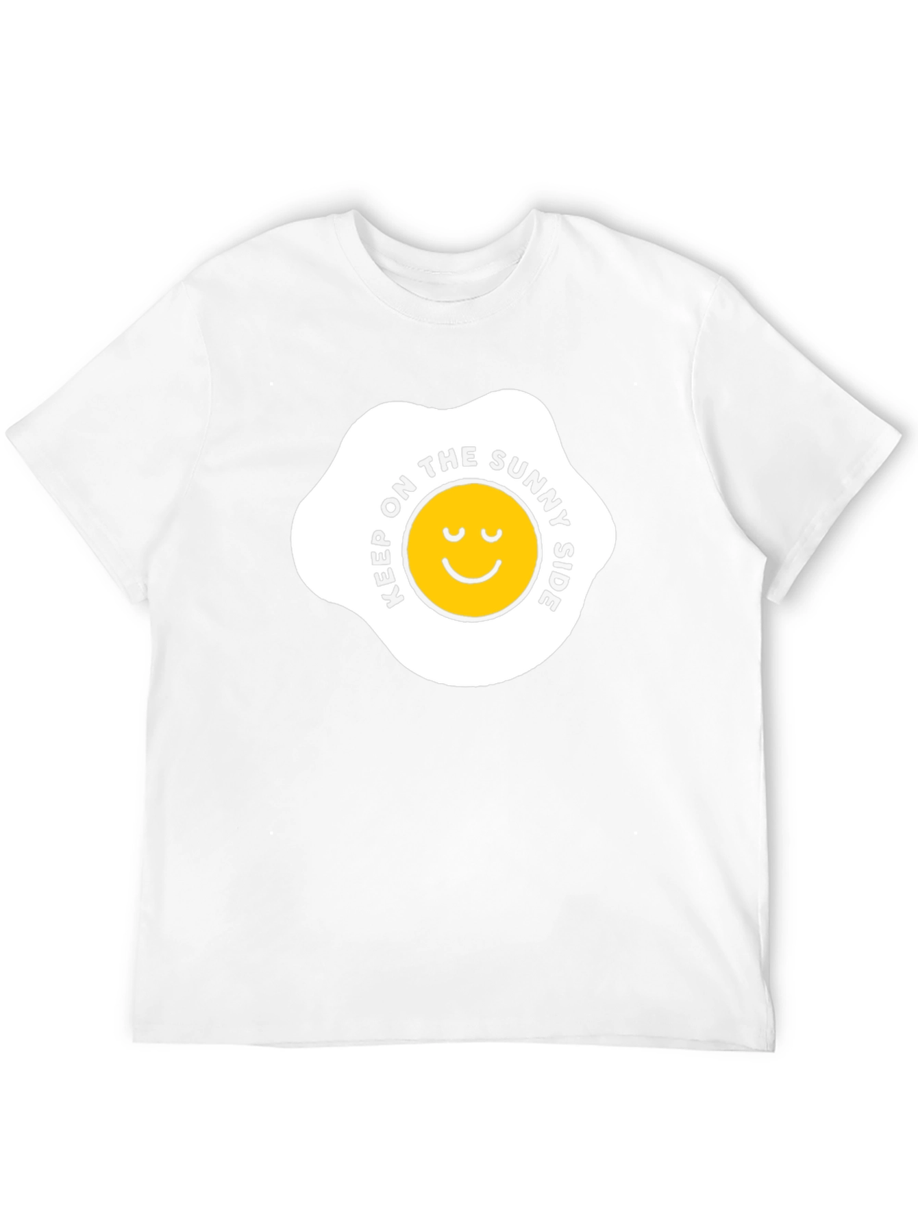 Sunny Side Up Graphic Tee - Black T-Shirt