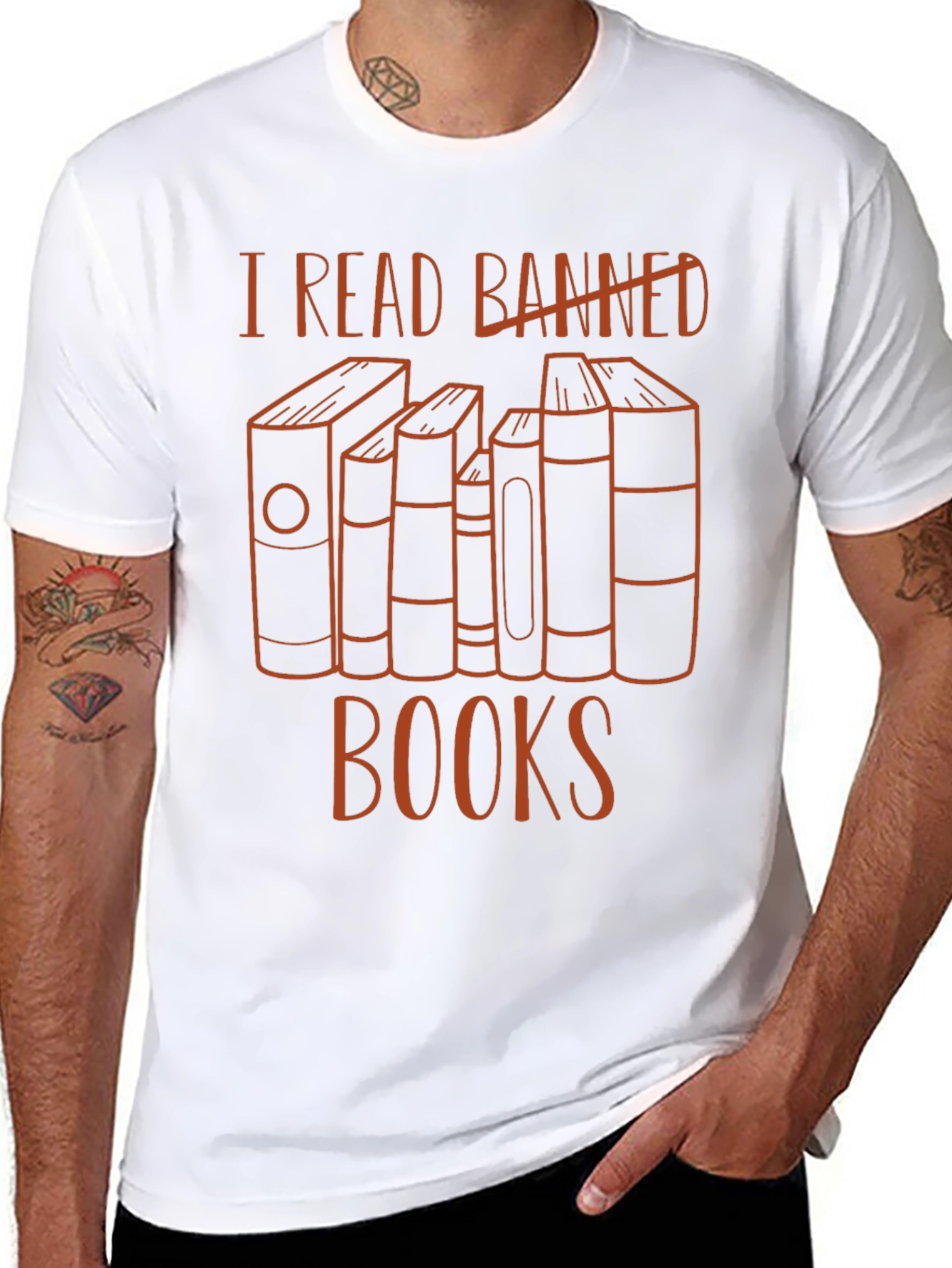 I Read Banned Books Graphic Tee