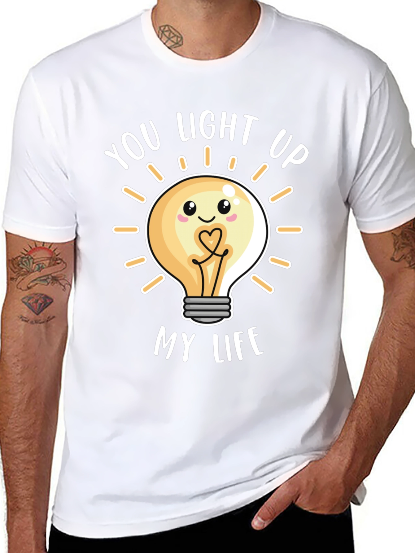 You Light Up My Life T-Shirt Black