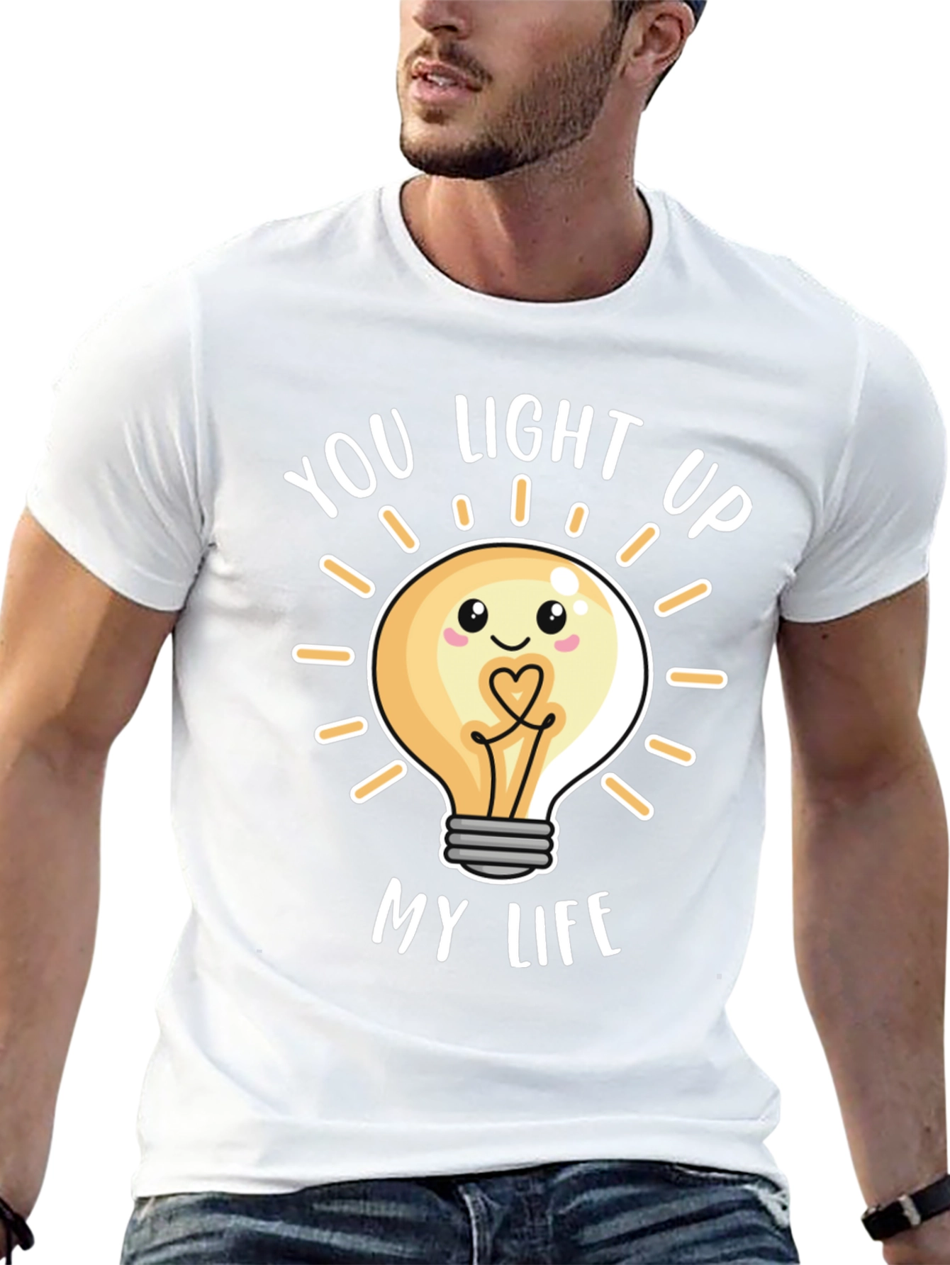 You Light Up My Life T-Shirt Black