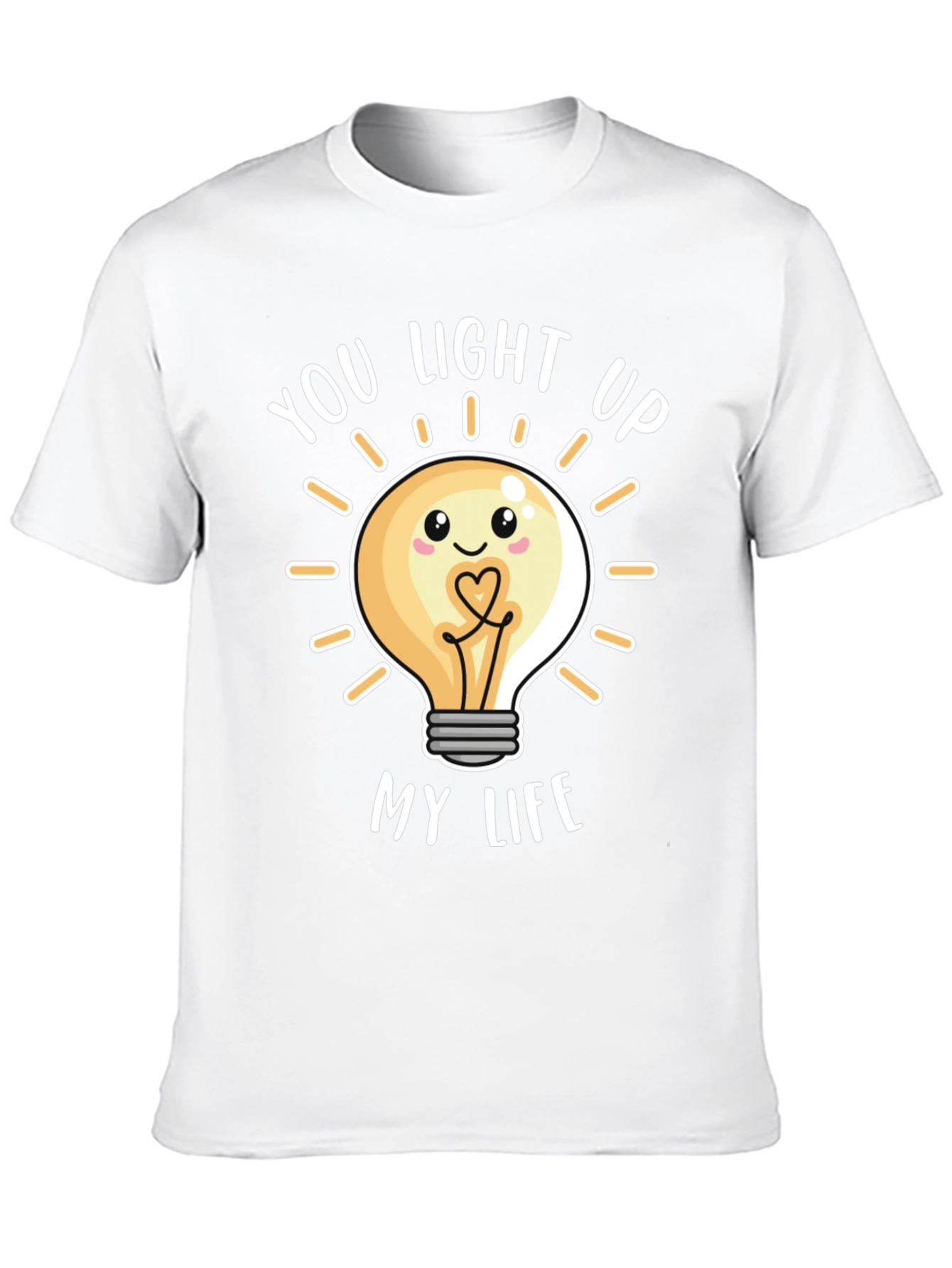 You Light Up My Life T-Shirt Black