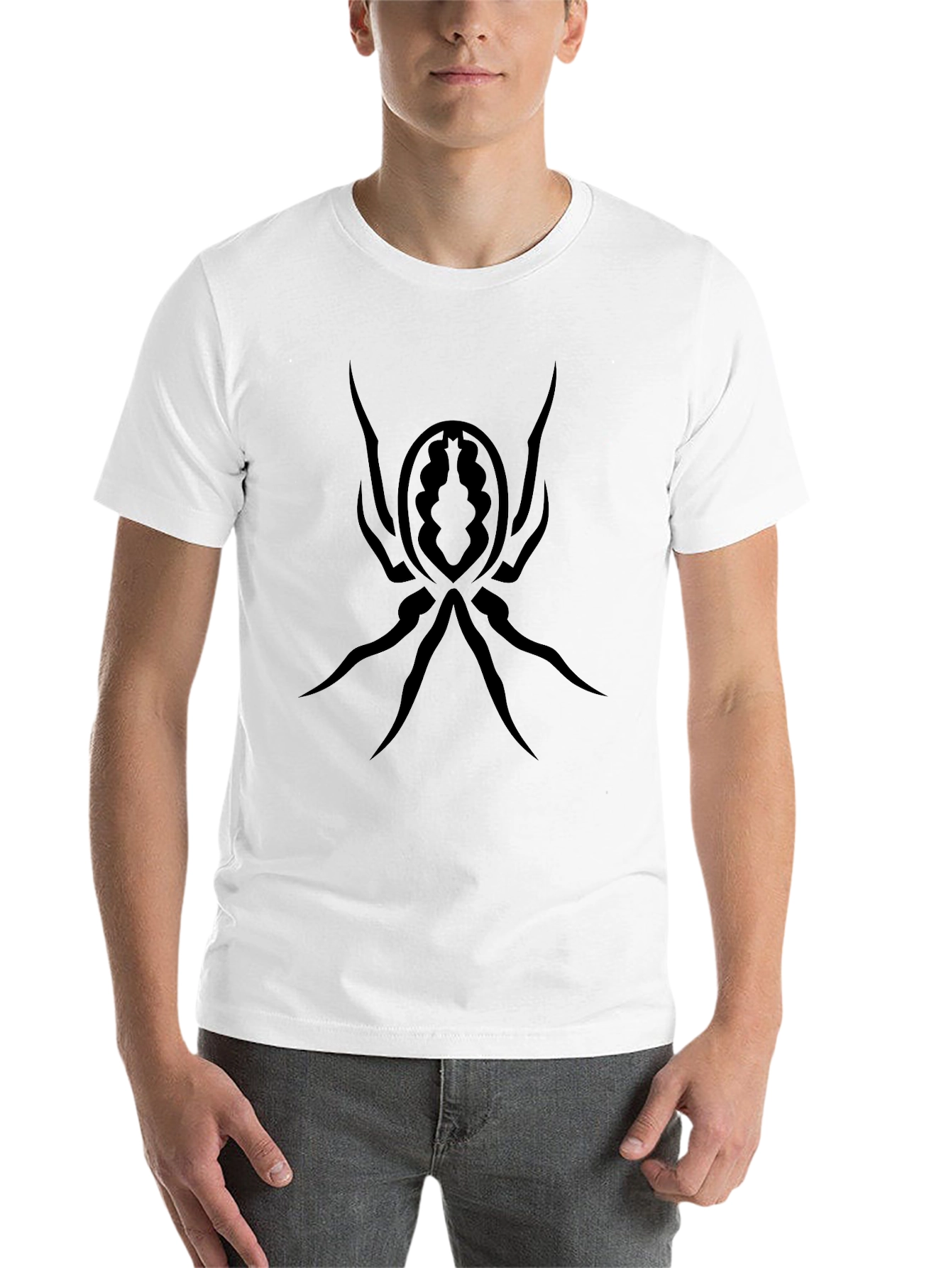 Black Spider Graphic T-Shirt