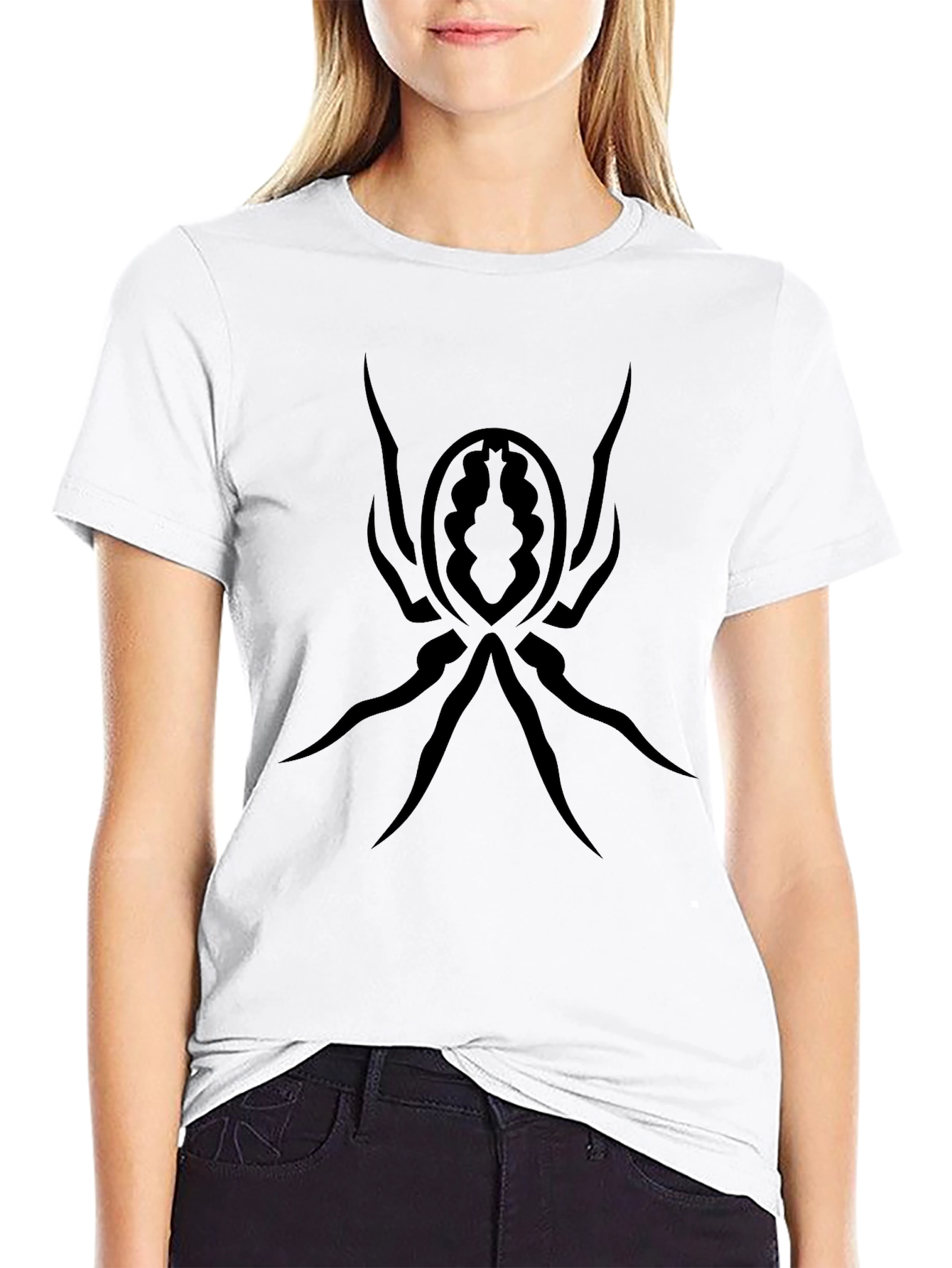Black Spider Graphic T-Shirt