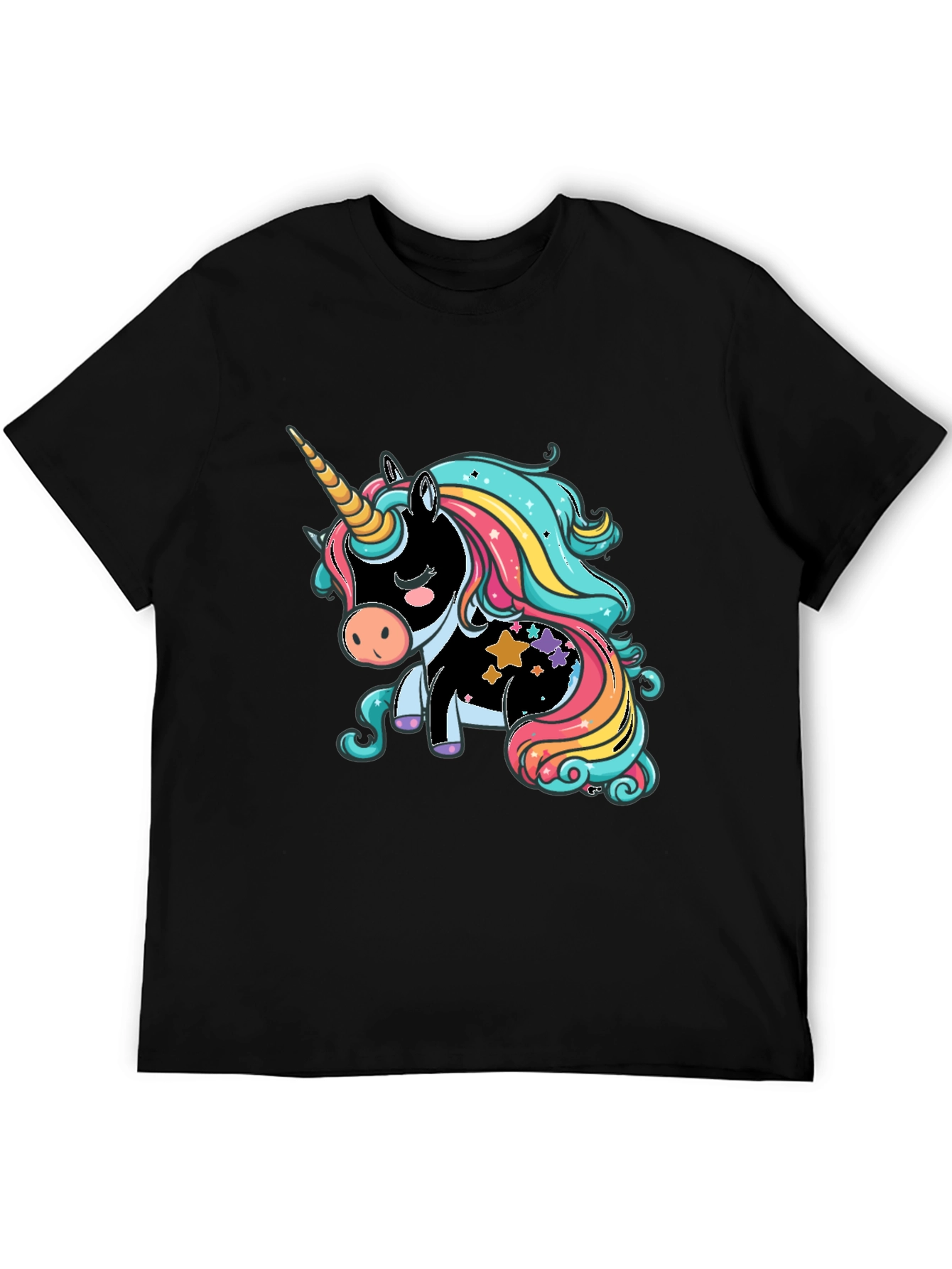 Unicorn Graphic Print T-Shirt
