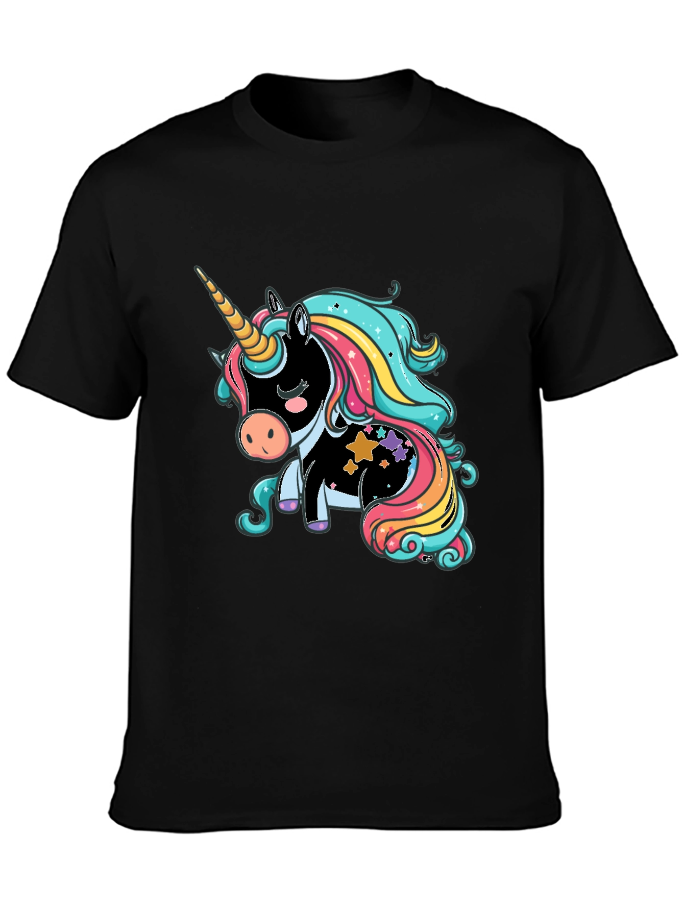 Unicorn Graphic Print T-Shirt