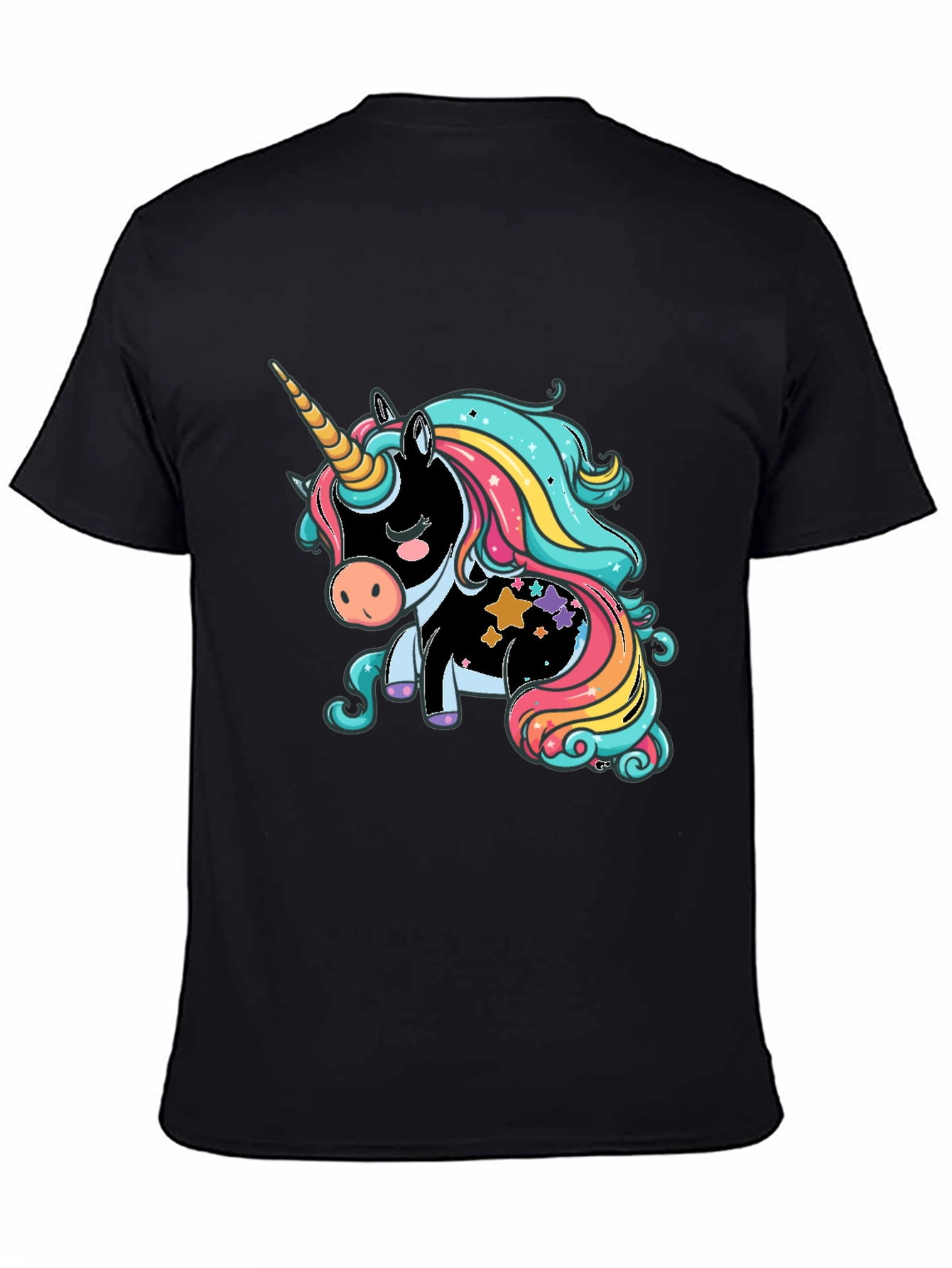 Unicorn Graphic Print T-Shirt