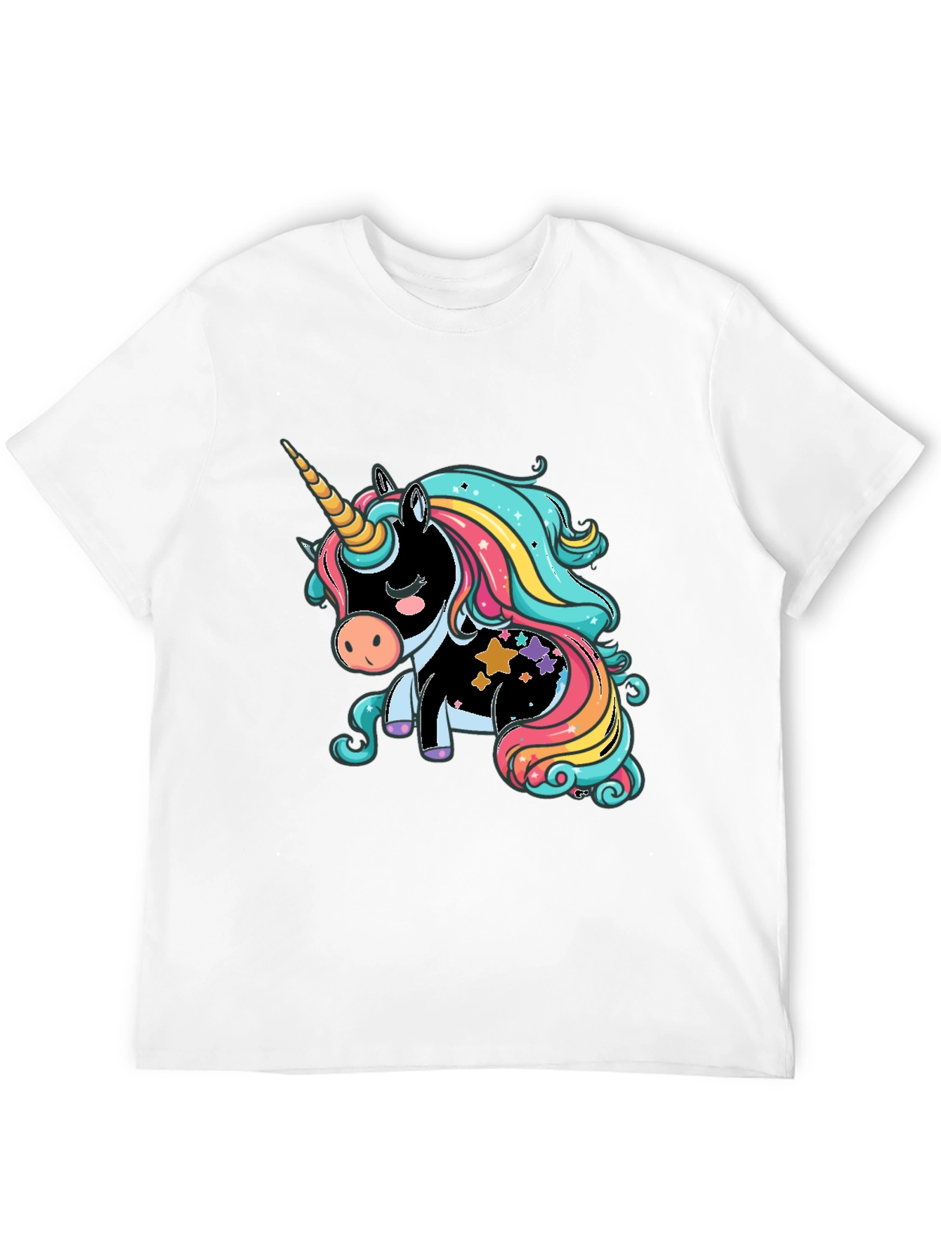 Unicorn Graphic Print T-Shirt