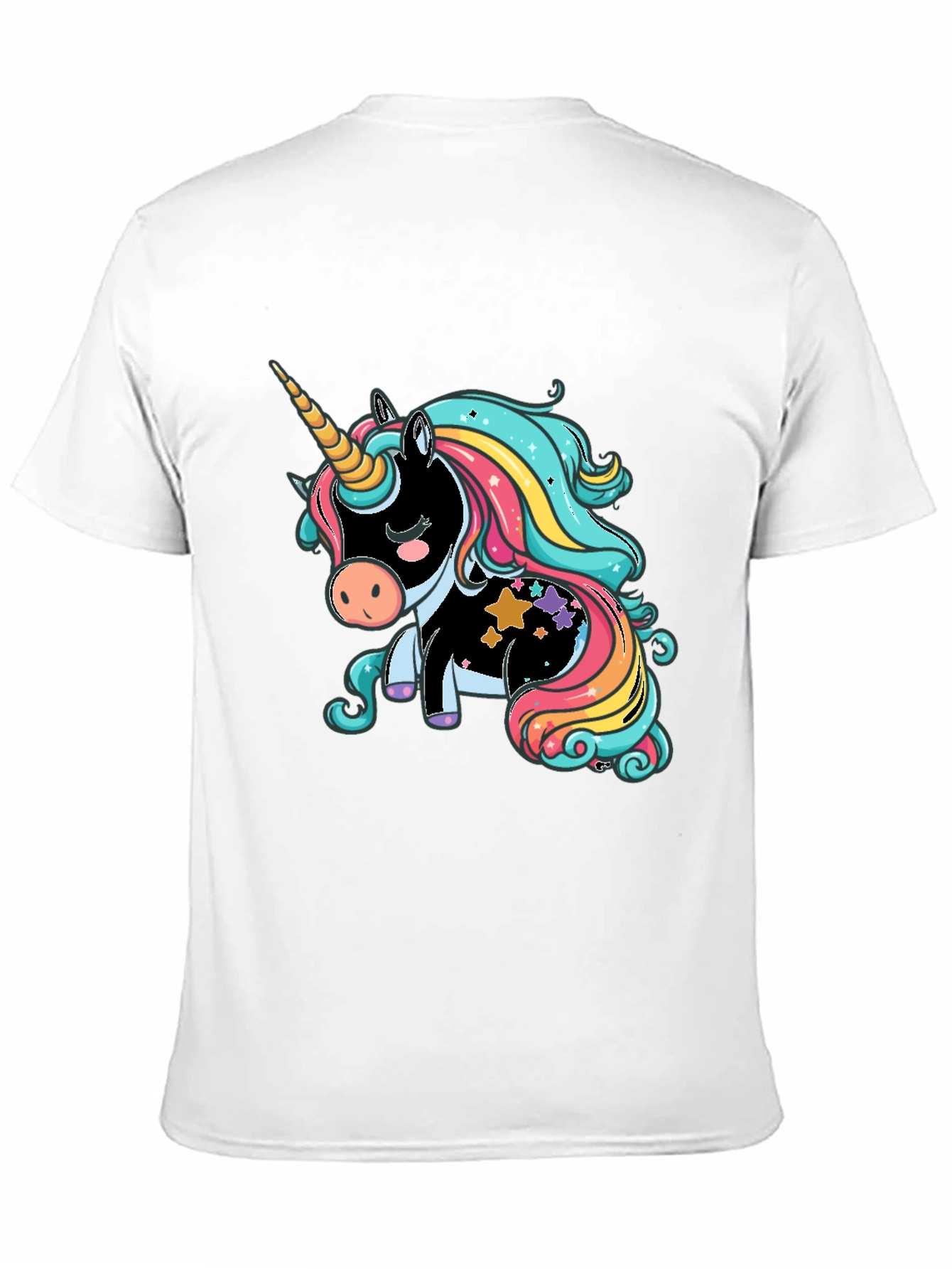 Unicorn Graphic Print T-Shirt