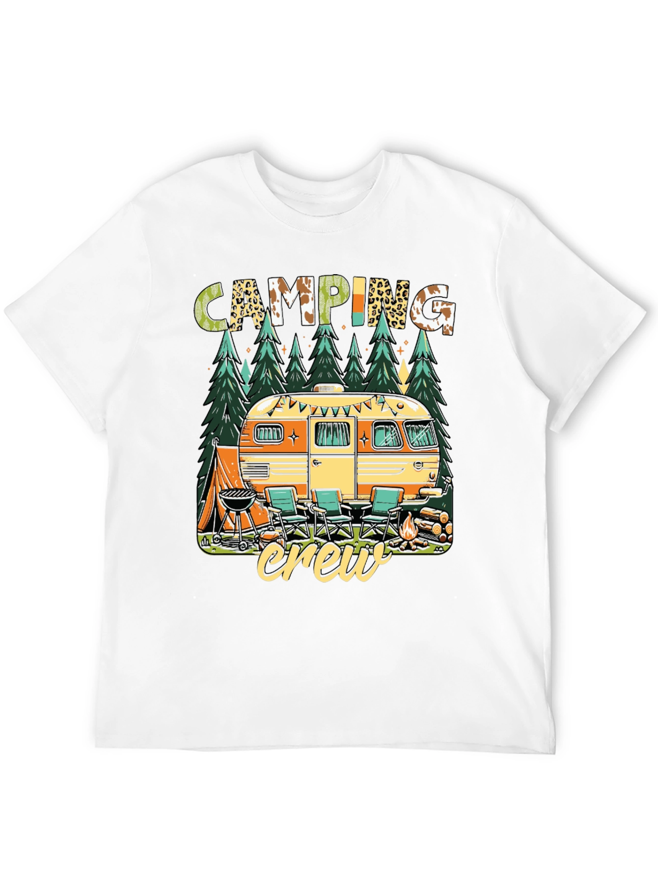 Camping Crew T-Shirt - Adventure Awaits!