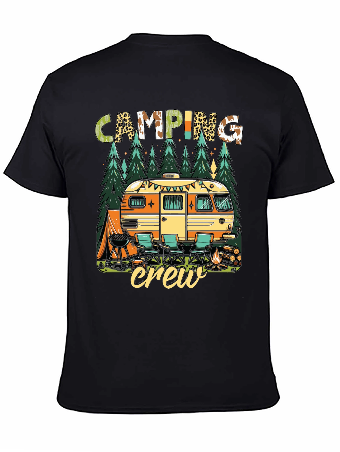 Camping Crew T-Shirt - Adventure Awaits!