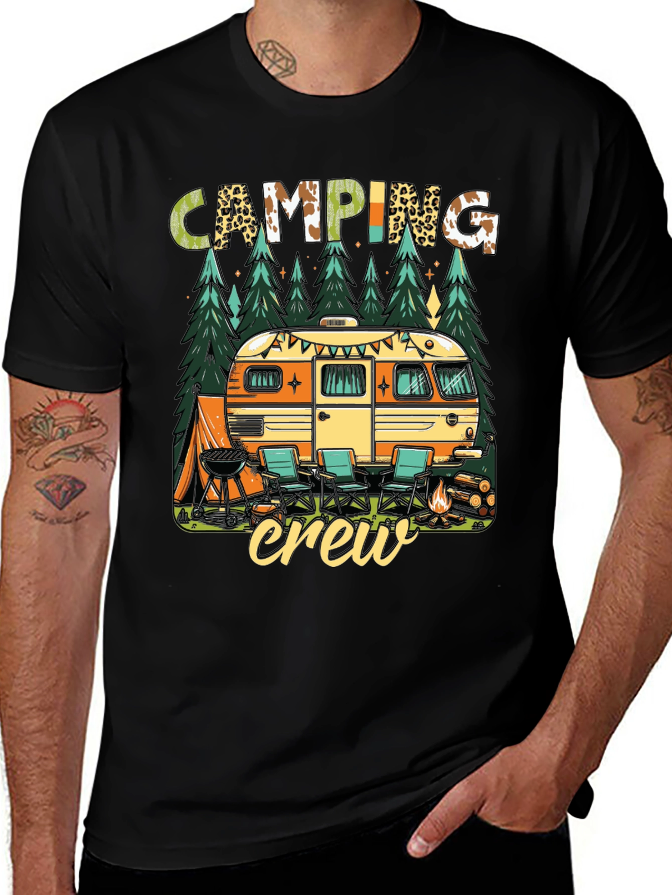 Camping Crew T-Shirt - Adventure Awaits!