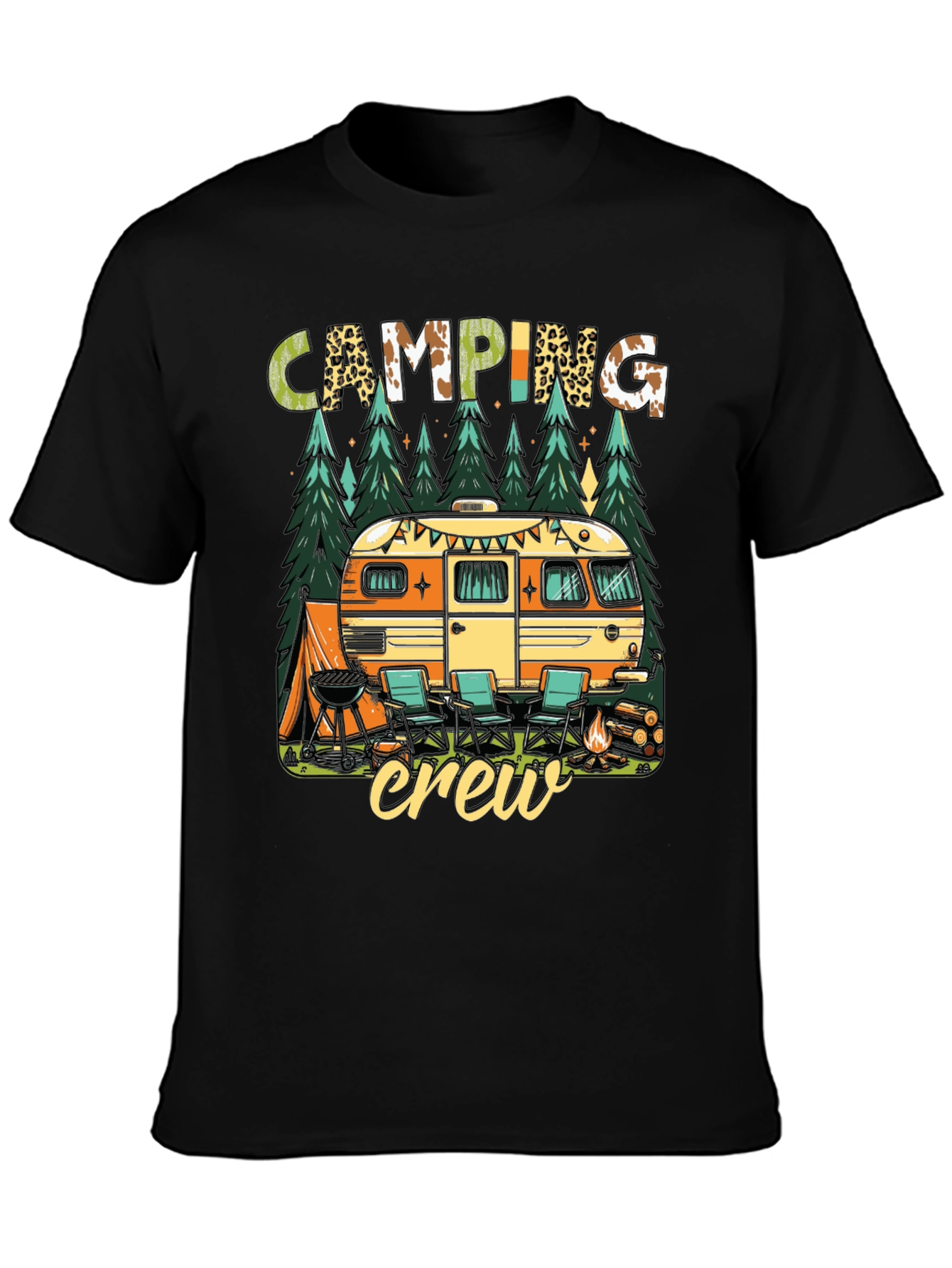 Camping Crew T-Shirt - Adventure Awaits!