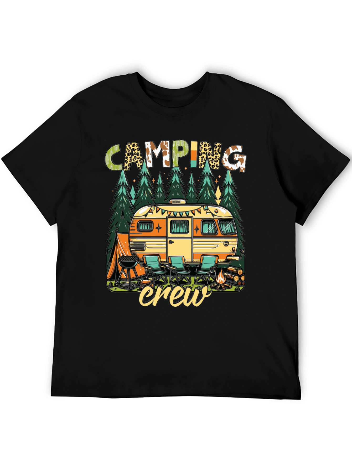 Camping Crew T-Shirt - Adventure Awaits!