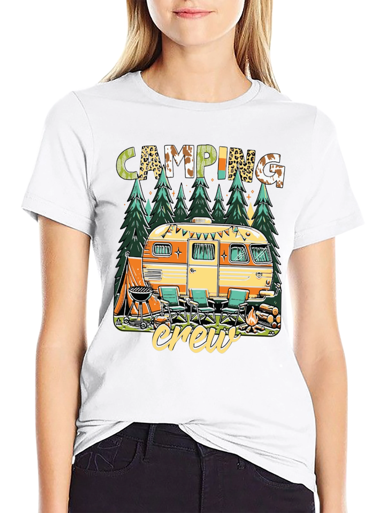 Camping Crew T-Shirt - Adventure Awaits!