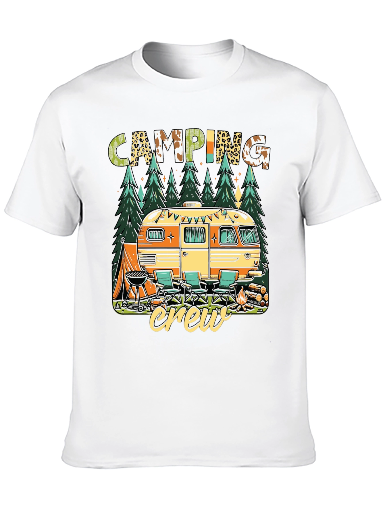 Camping Crew T-Shirt - Adventure Awaits!