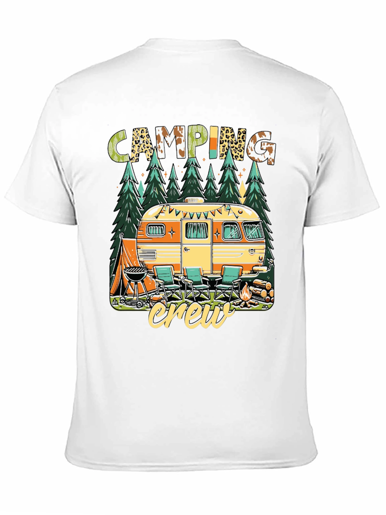 Camping Crew T-Shirt - Adventure Awaits!