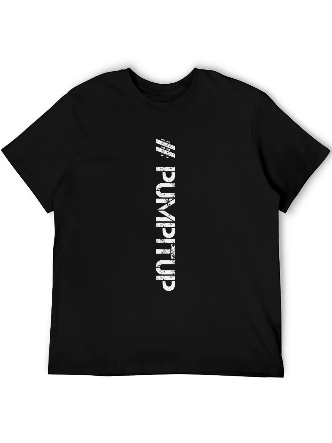 Pump It Up Black Graphic Tee