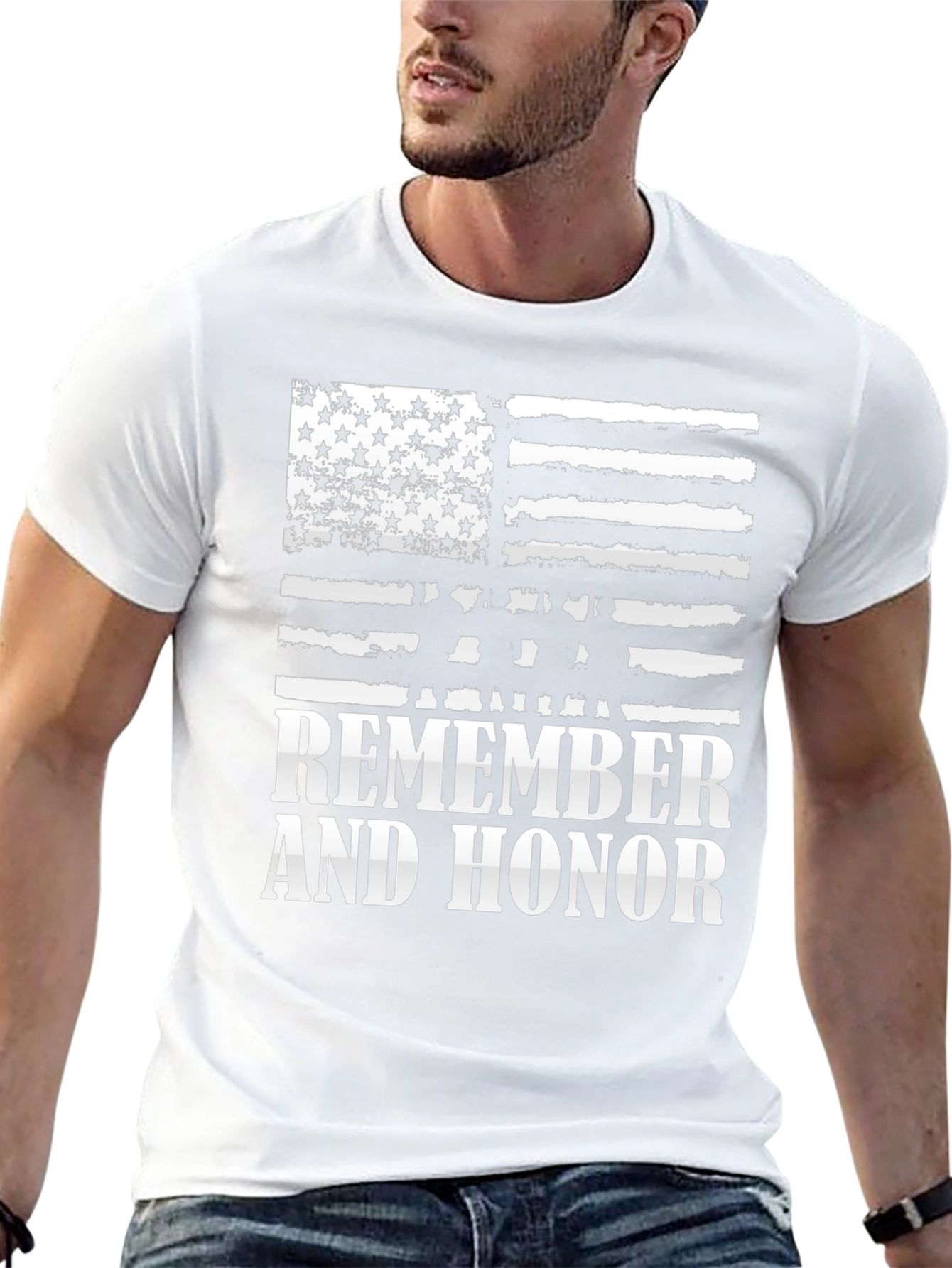 Remember and Honor Patriotic T-Shirt
