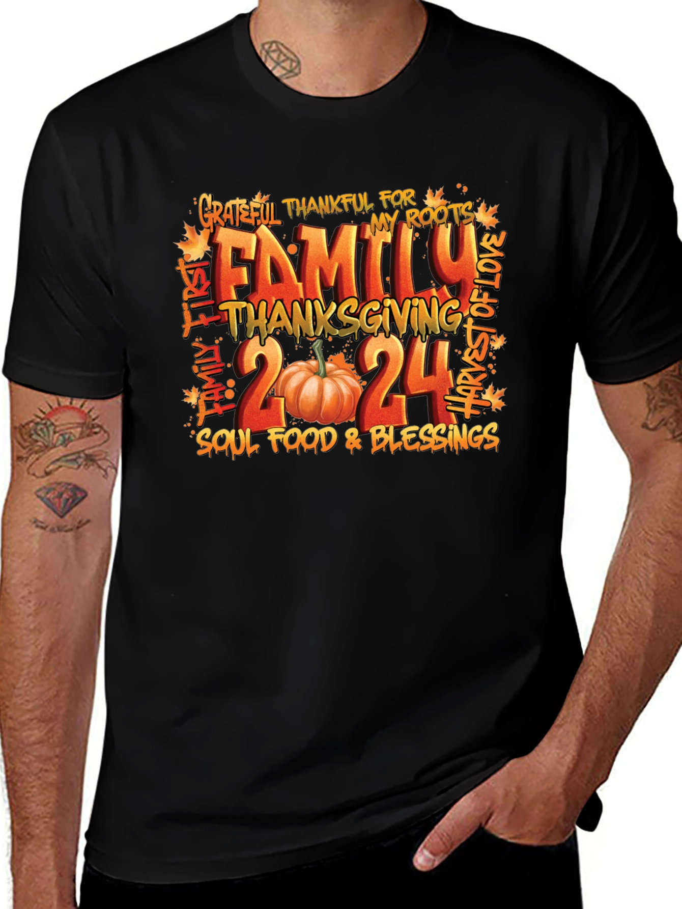 Thanksgiving Family 2024 T-Shirt
