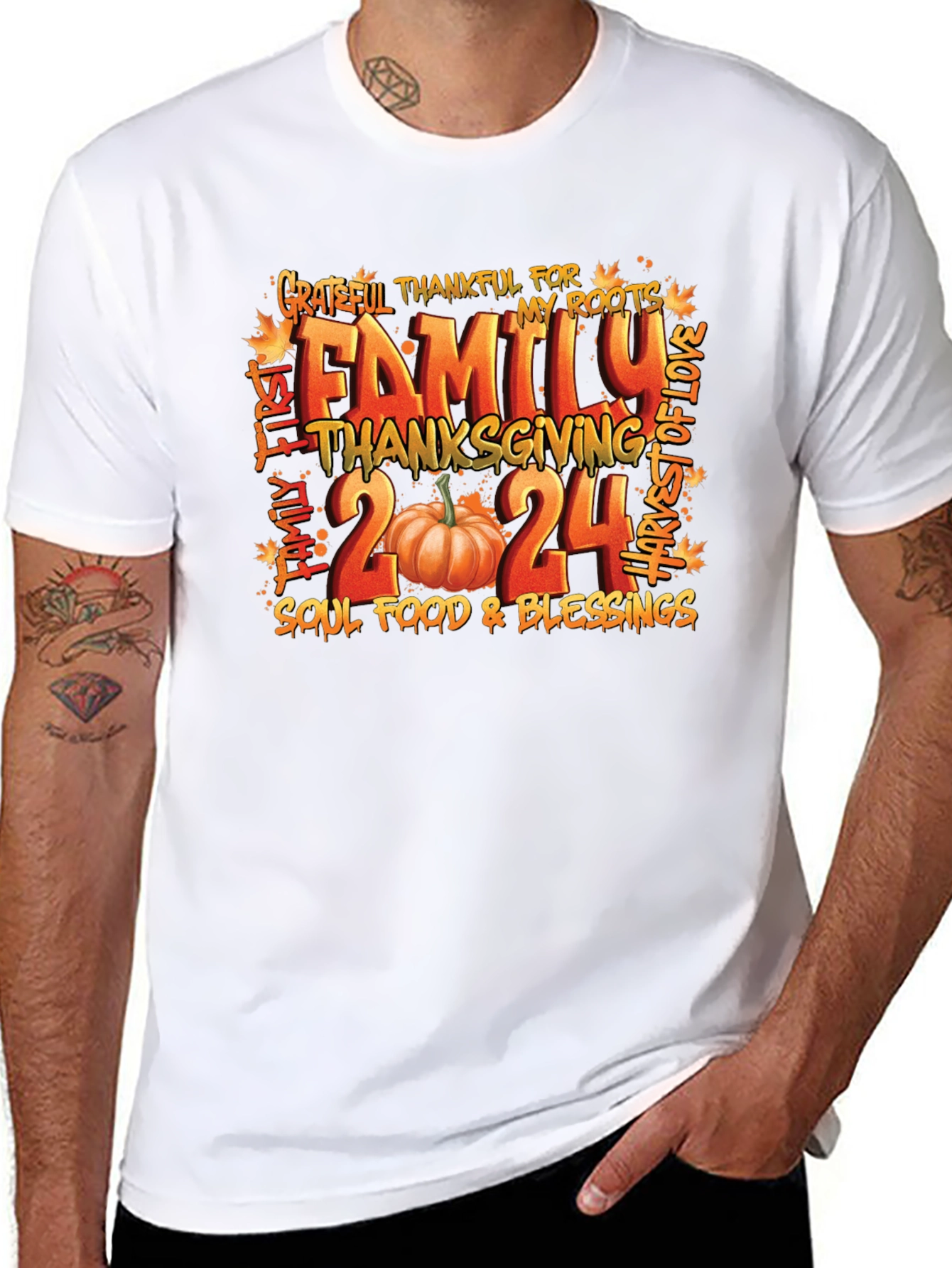 Thanksgiving Family 2024 T-Shirt