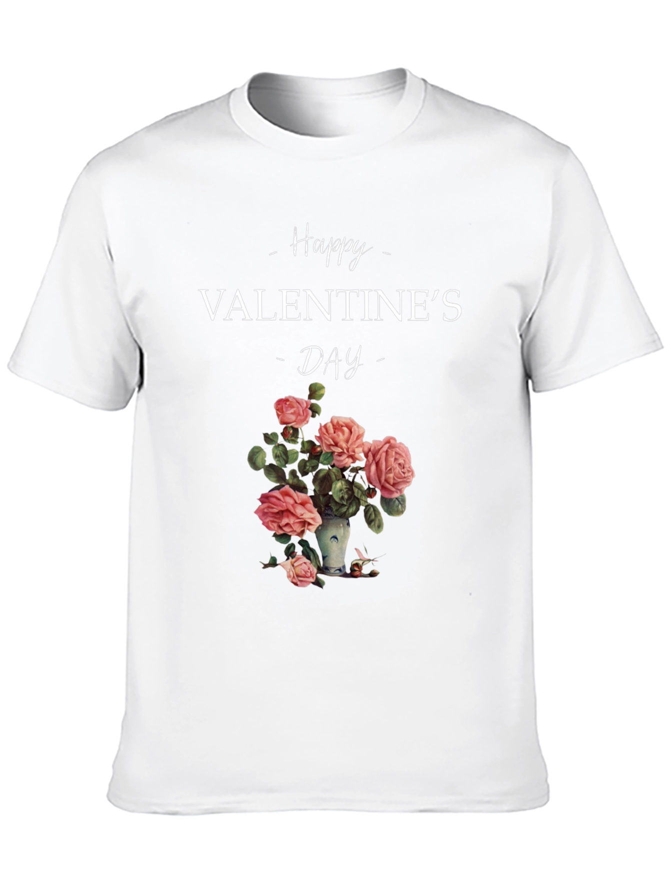 Valentines Day Floral T-Shirt
