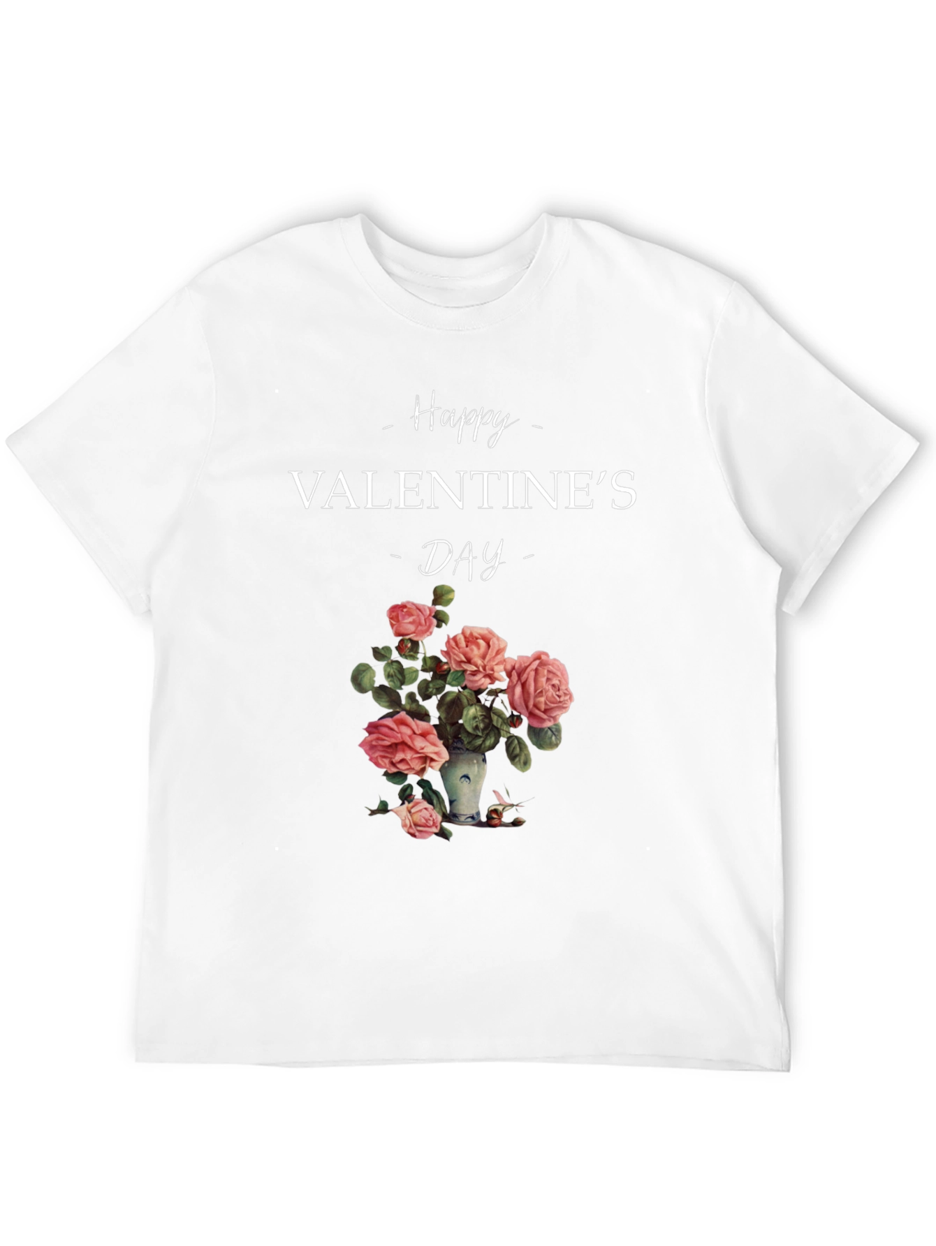 Valentines Day Floral T-Shirt
