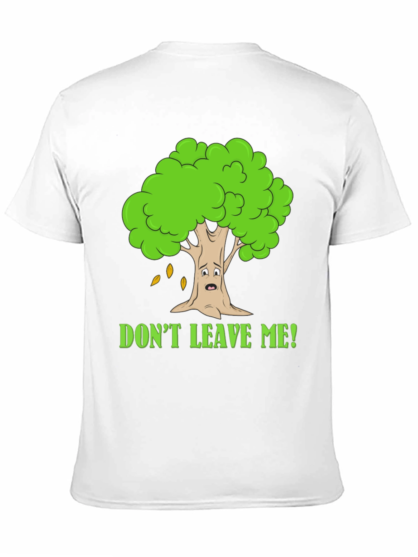 Dont Leave Me Tree Graphic T-Shirt